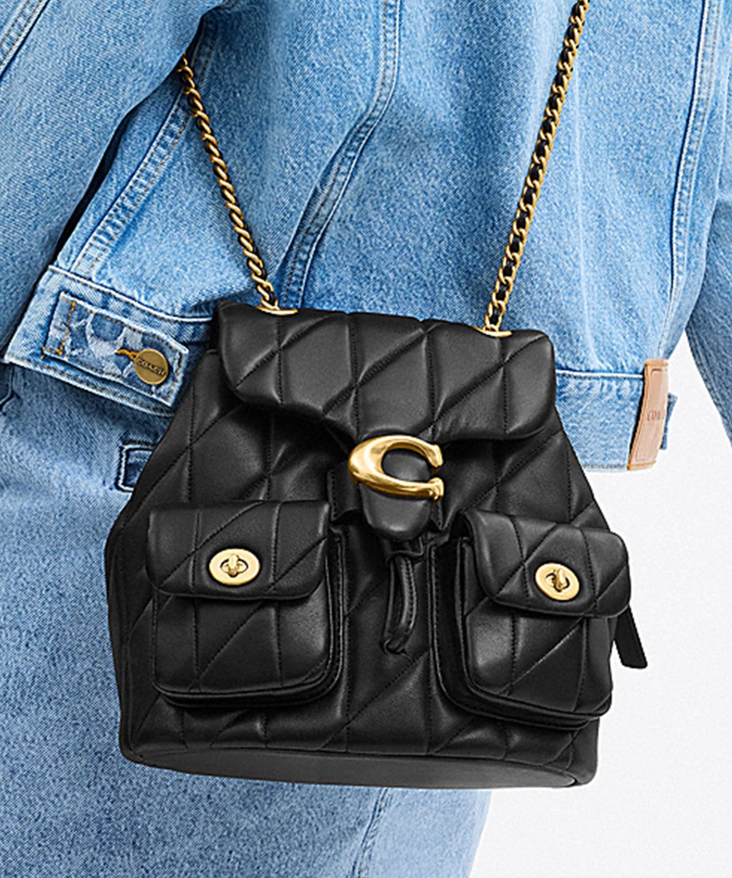 COACH｜【公式】タビー バックパック・キルティング | Rakuten Fashion