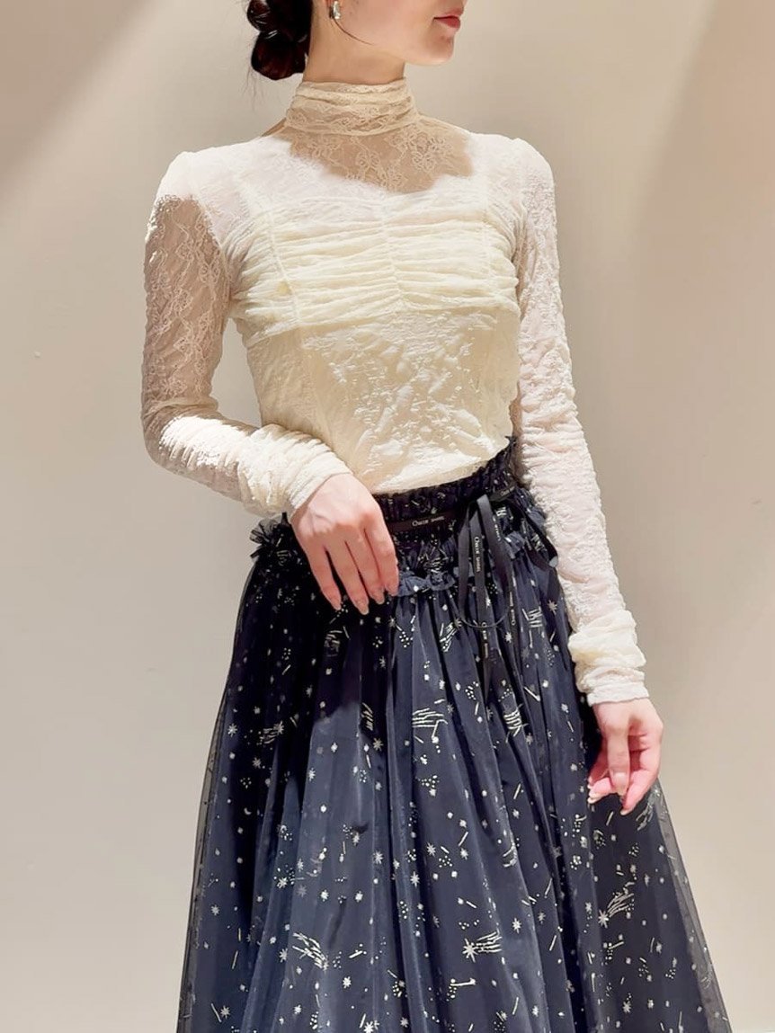 SNIDEL｜【Chacott】レースシアーTOPS | Rakuten Fashion(楽天