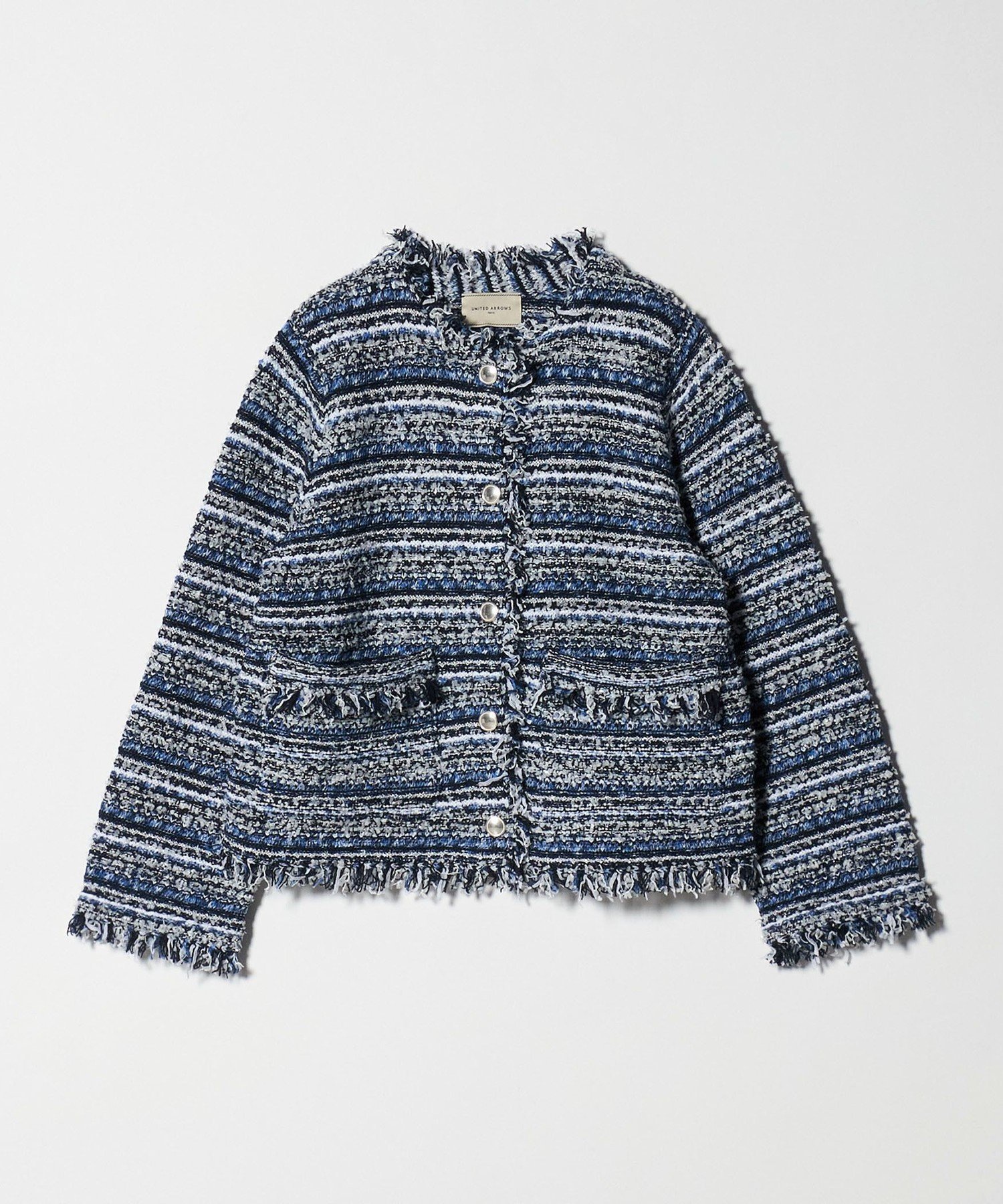 UNITED ARROWS｜カラーミックス ツイードライク カーディガン