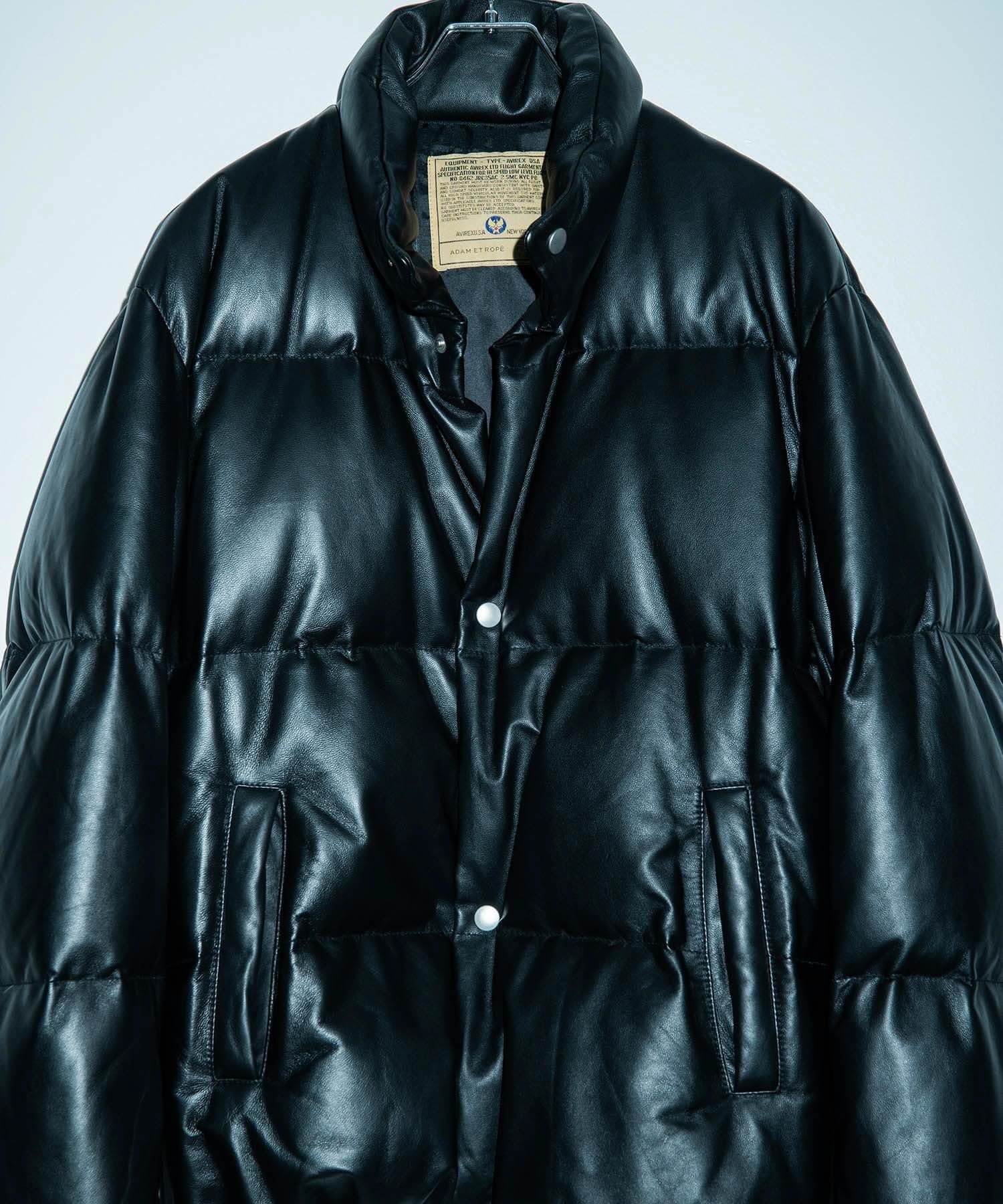 ADAM ET ROPE'｜《別注》【AVIREX for ADAM ET ROPE'】レザーダウン