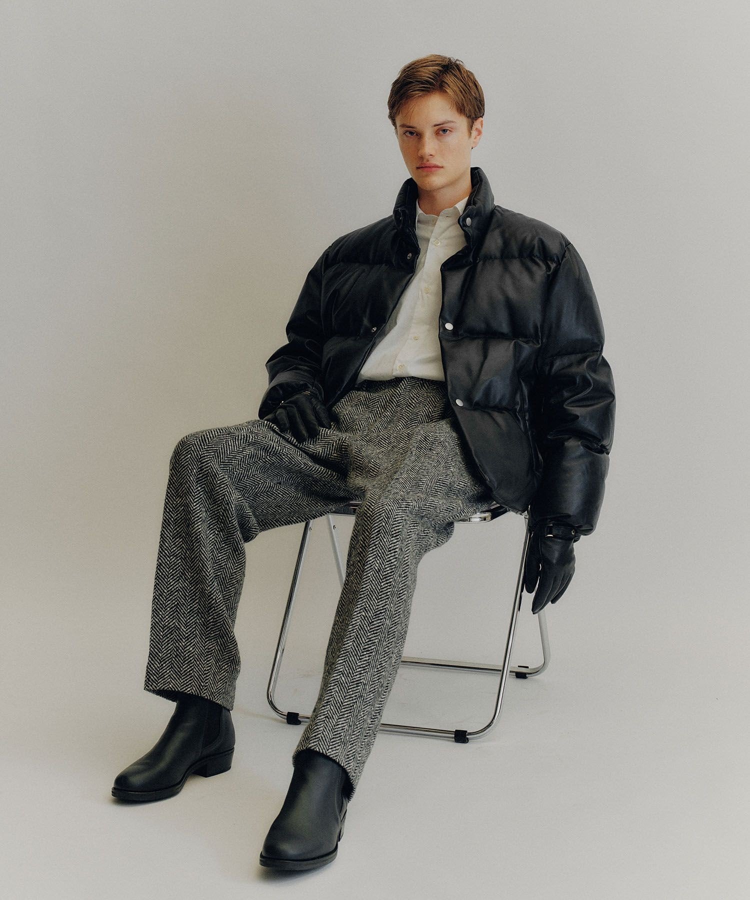 ADAM ET ROPE'｜《別注》【AVIREX for ADAM ET ROPE'】レザーダウン