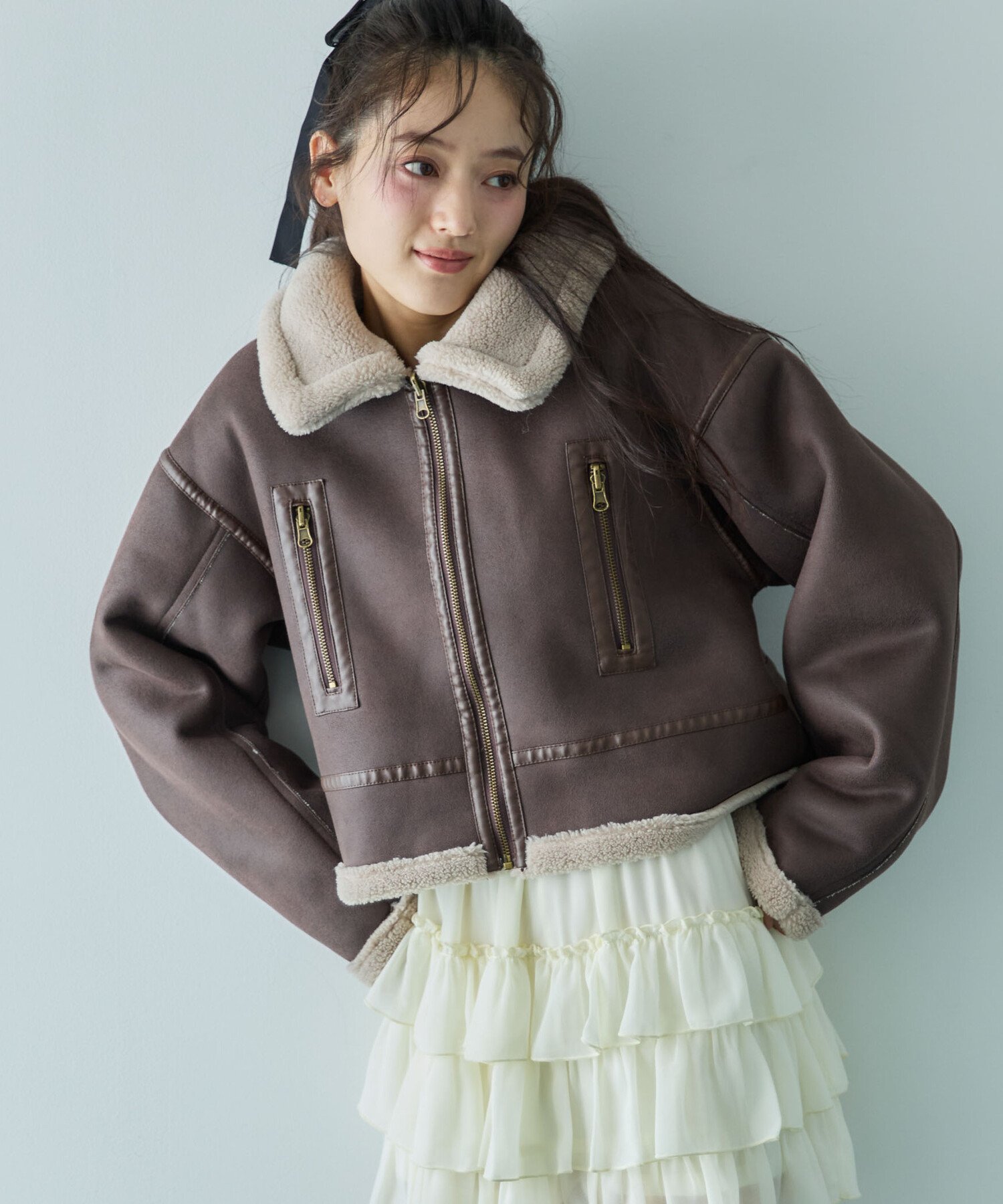 楽天市場】archives アルシーヴ フェイクレザー ジャケットの通販