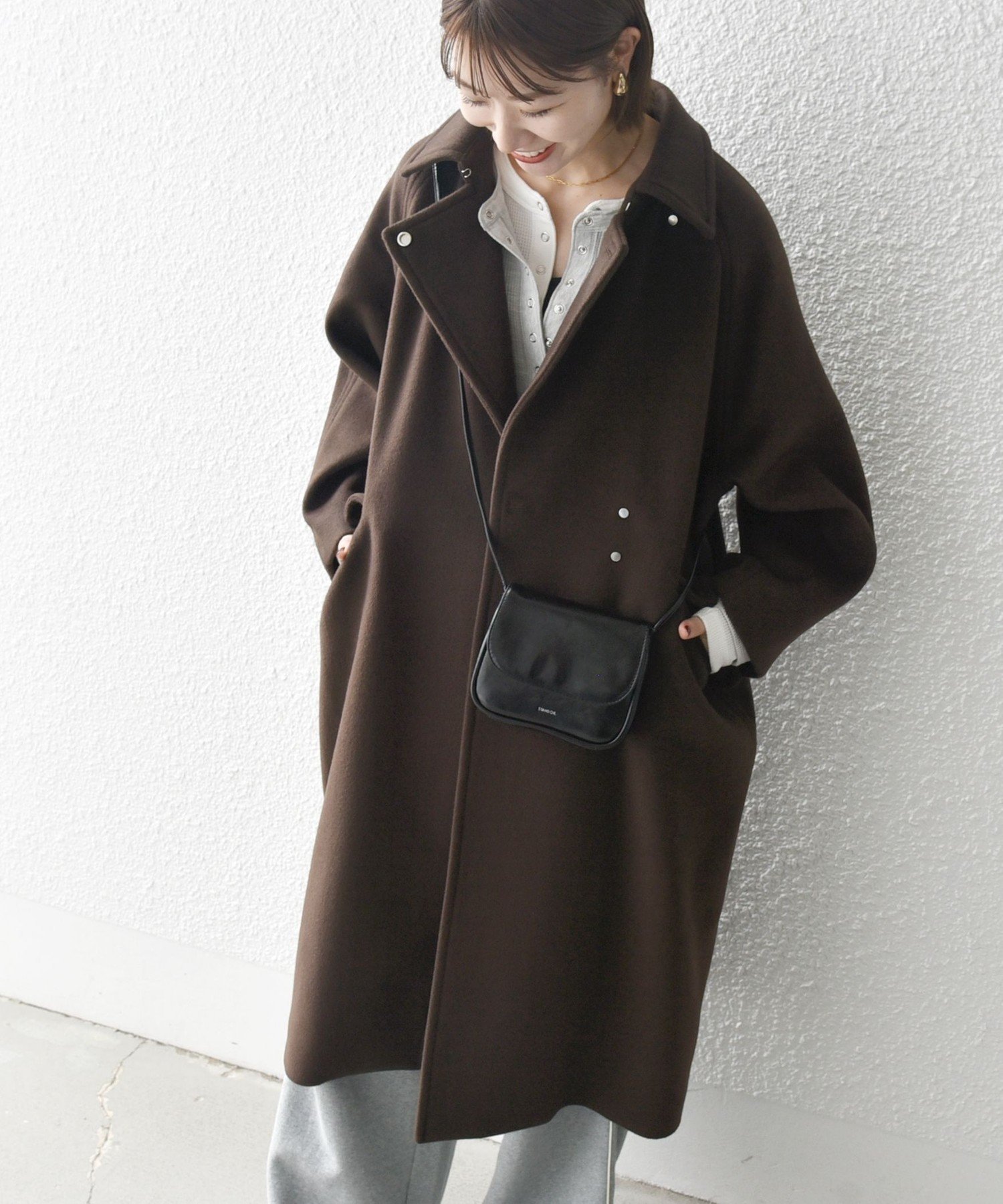 SHIPS｜SHIPS any: バルマカーン コクーン コート 25AW | Rakuten