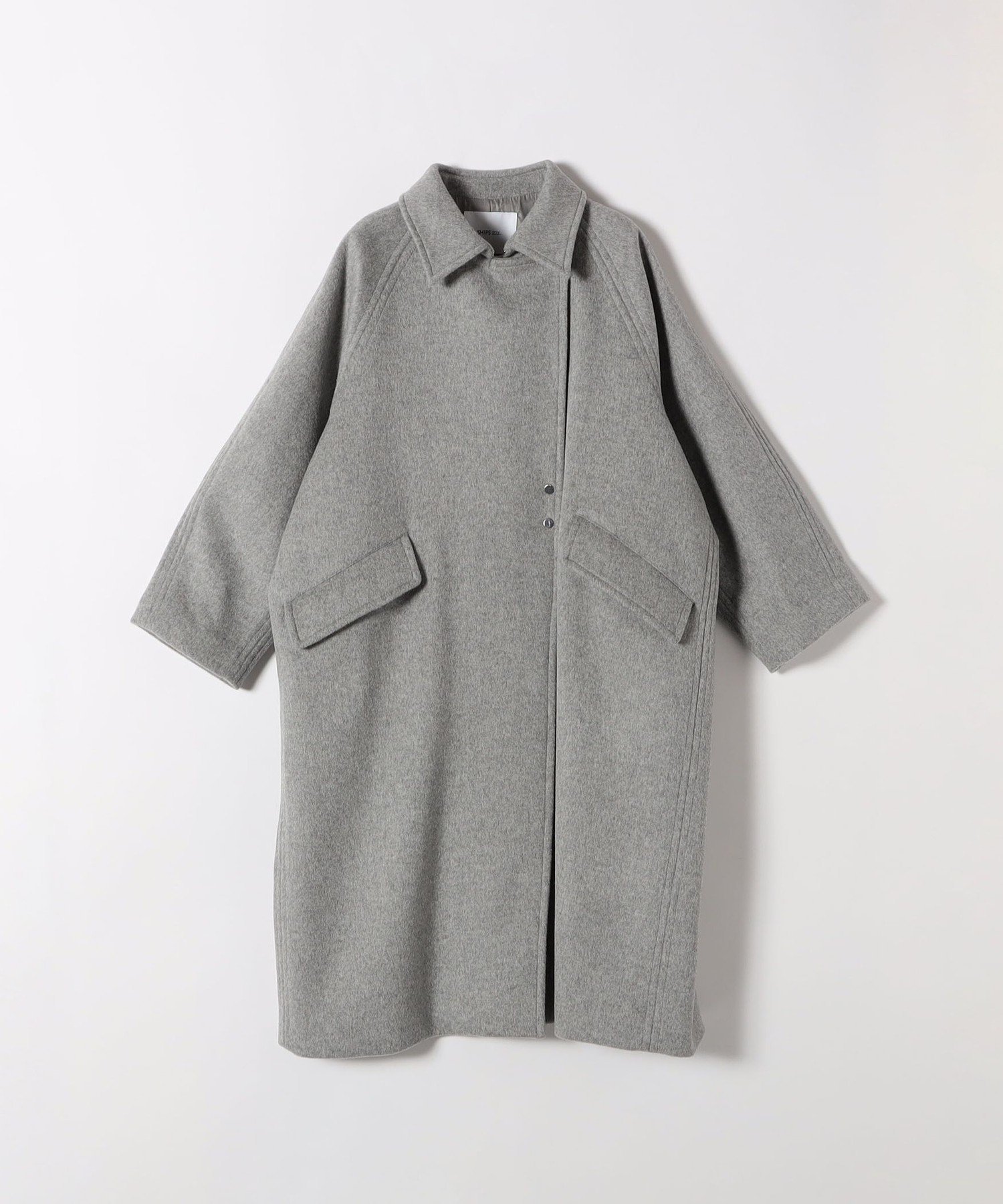 SHIPS｜SHIPS any: バルマカーン コクーン コート 25AW | Rakuten