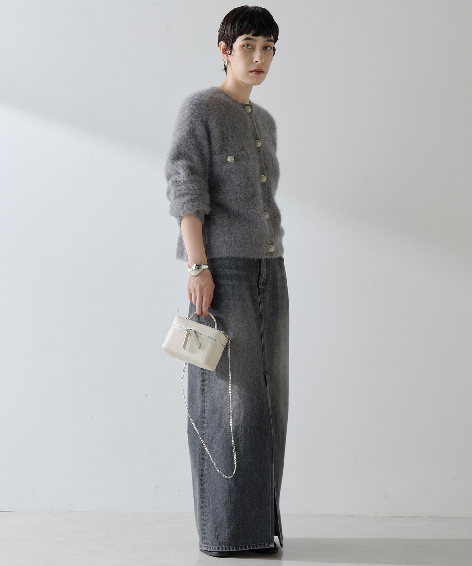 Whim Gazette｜ファーボタンジャケット | Rakuten Fashion(楽天