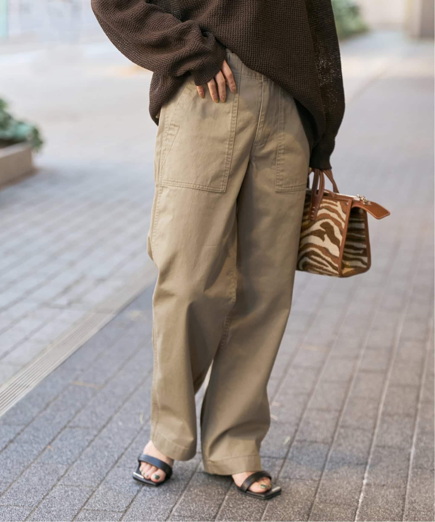 Spick & Span｜《追加2》ルーズベイカーパンツ | Rakuten Fashion(楽天