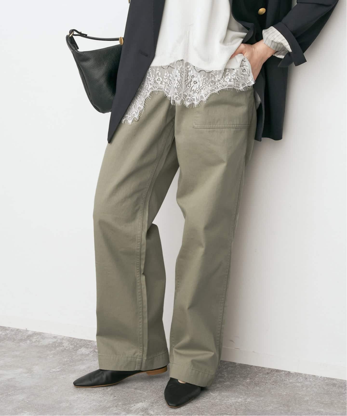 Spick & Span｜《追加2》ルーズベイカーパンツ | Rakuten Fashion(楽天