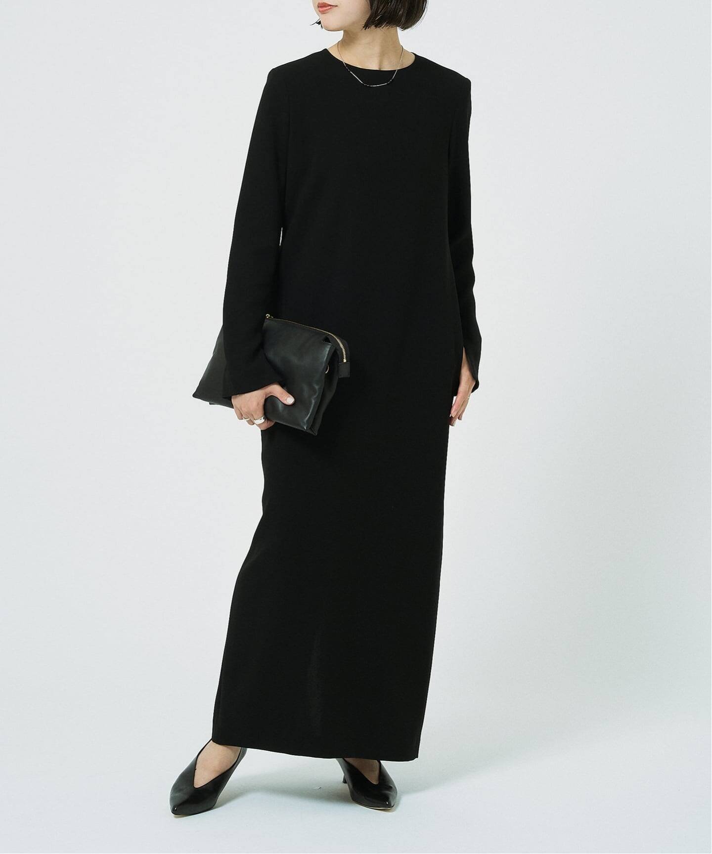 Spick & Span｜《追加9》ダブルクロスミニマルロングドレス | Rakuten