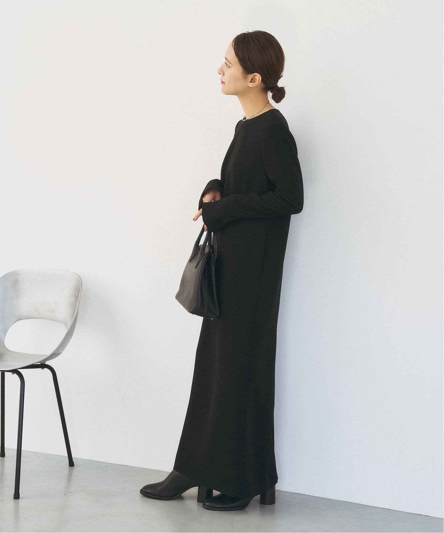 Spick & Span｜《追加9》ダブルクロスミニマルロングドレス | Rakuten