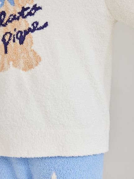 gelato pique｜スカーフDOG ジャガードプルオーバー | Rakuten Fashion