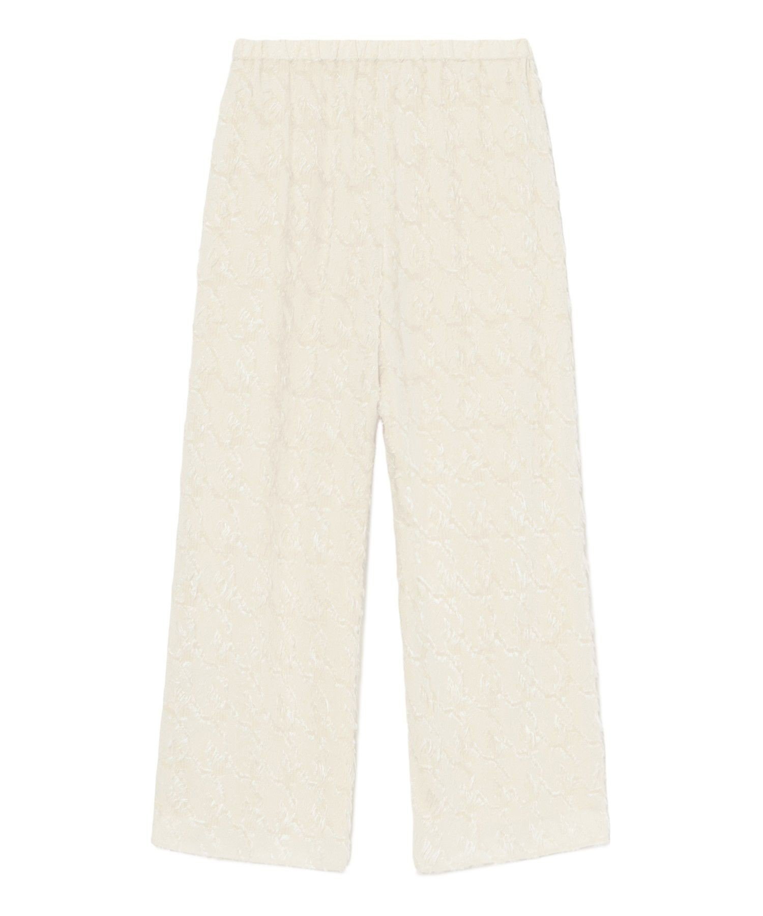 ANAYI｜カットジャガードワイドパンツ | Rakuten Fashion(楽天