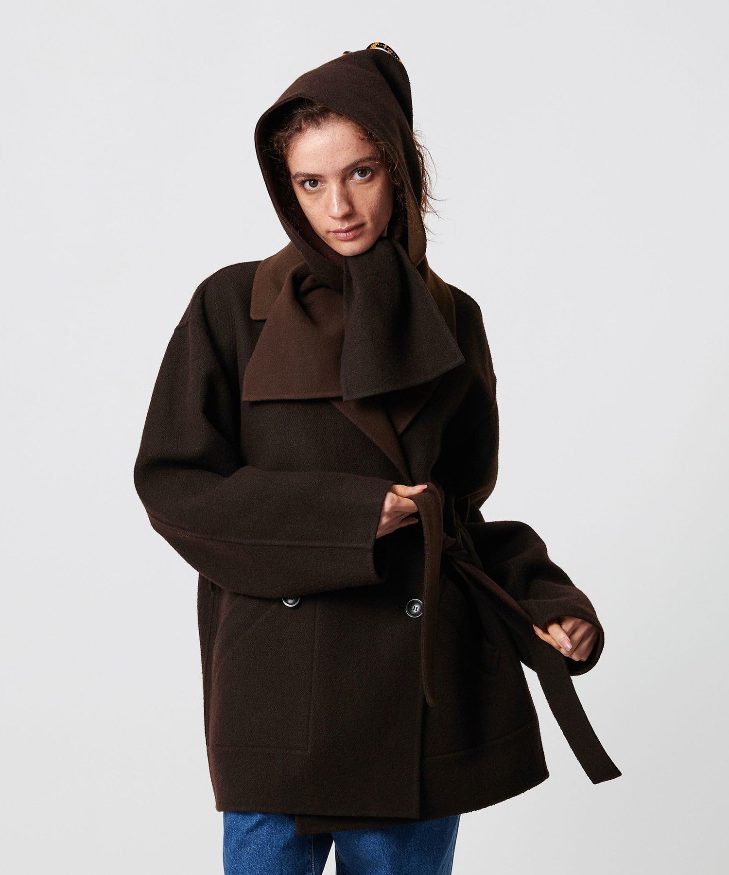 ATTISESSIONリバーシブル ベルト コート セール】＜ATTISESSION＞リバーシブル ベルト コート（その他アウター