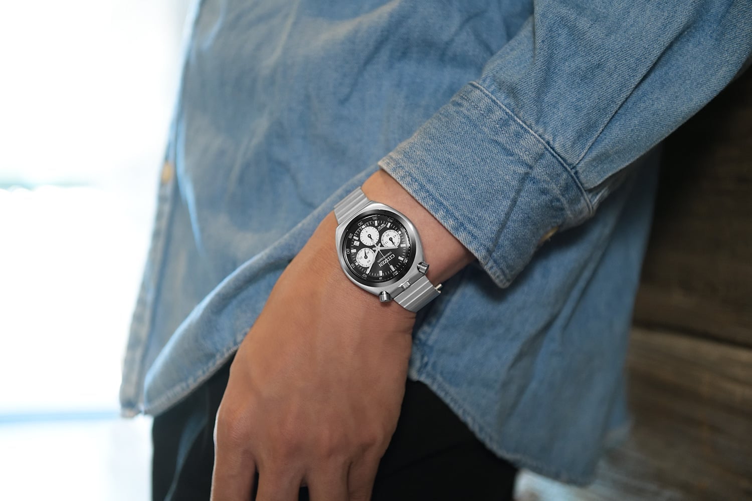 CITIZEN｜シチズン レコードレーベル メンズ ツノクロノ TSUNO CHRONO