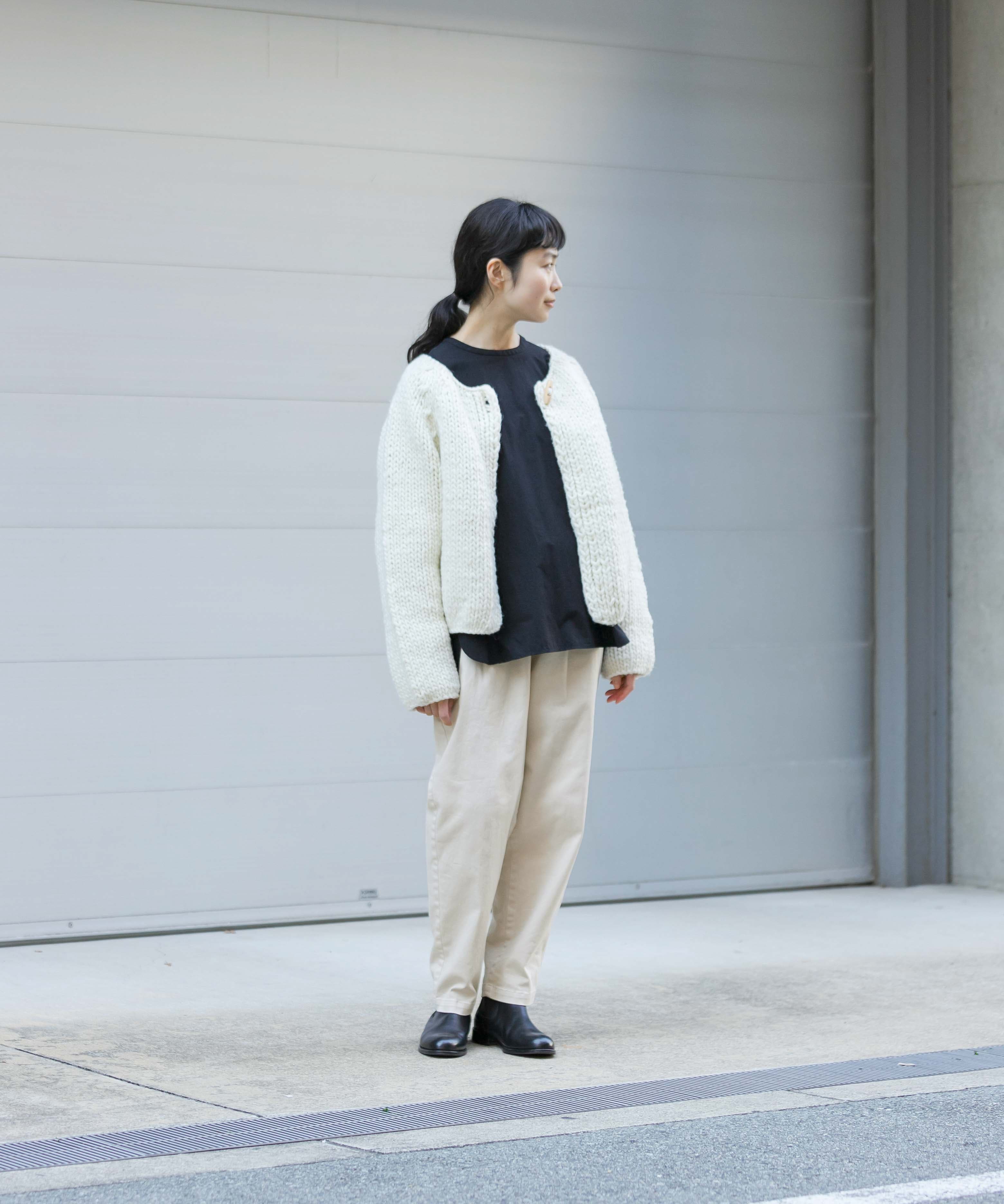 かぐれ｜コットンストレッチイージーパンツ | Rakuten Fashion(楽天