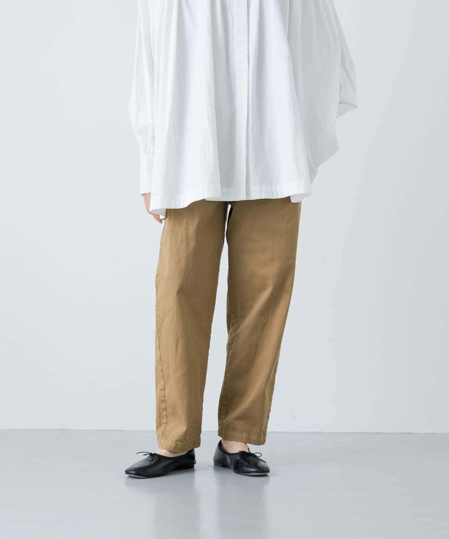 かぐれ｜コットンストレッチイージーパンツ | Rakuten Fashion(楽天