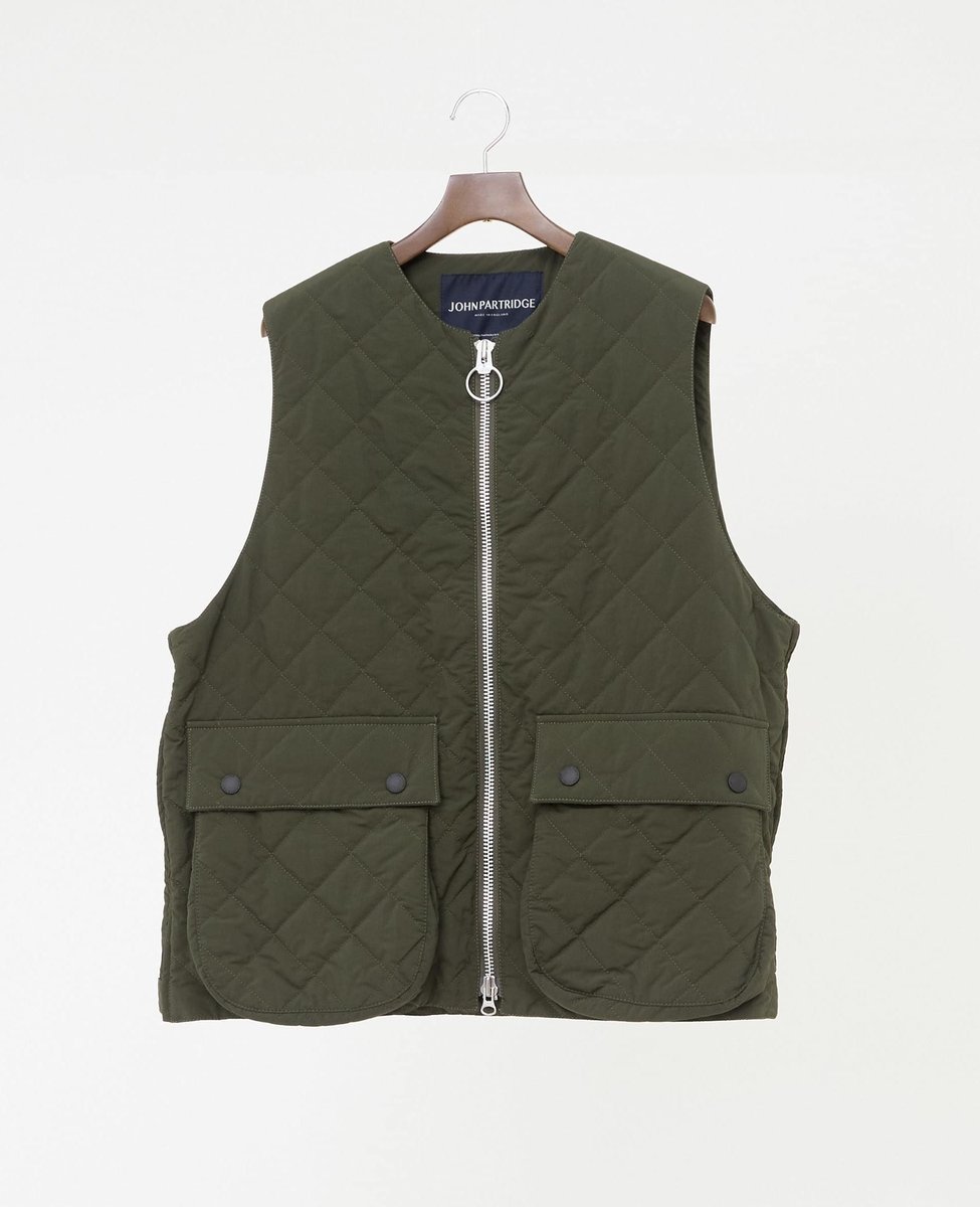 MELROSE Select｜【JOHN PARTRIDGE/ジョンパートリッジ】PADDED VEST