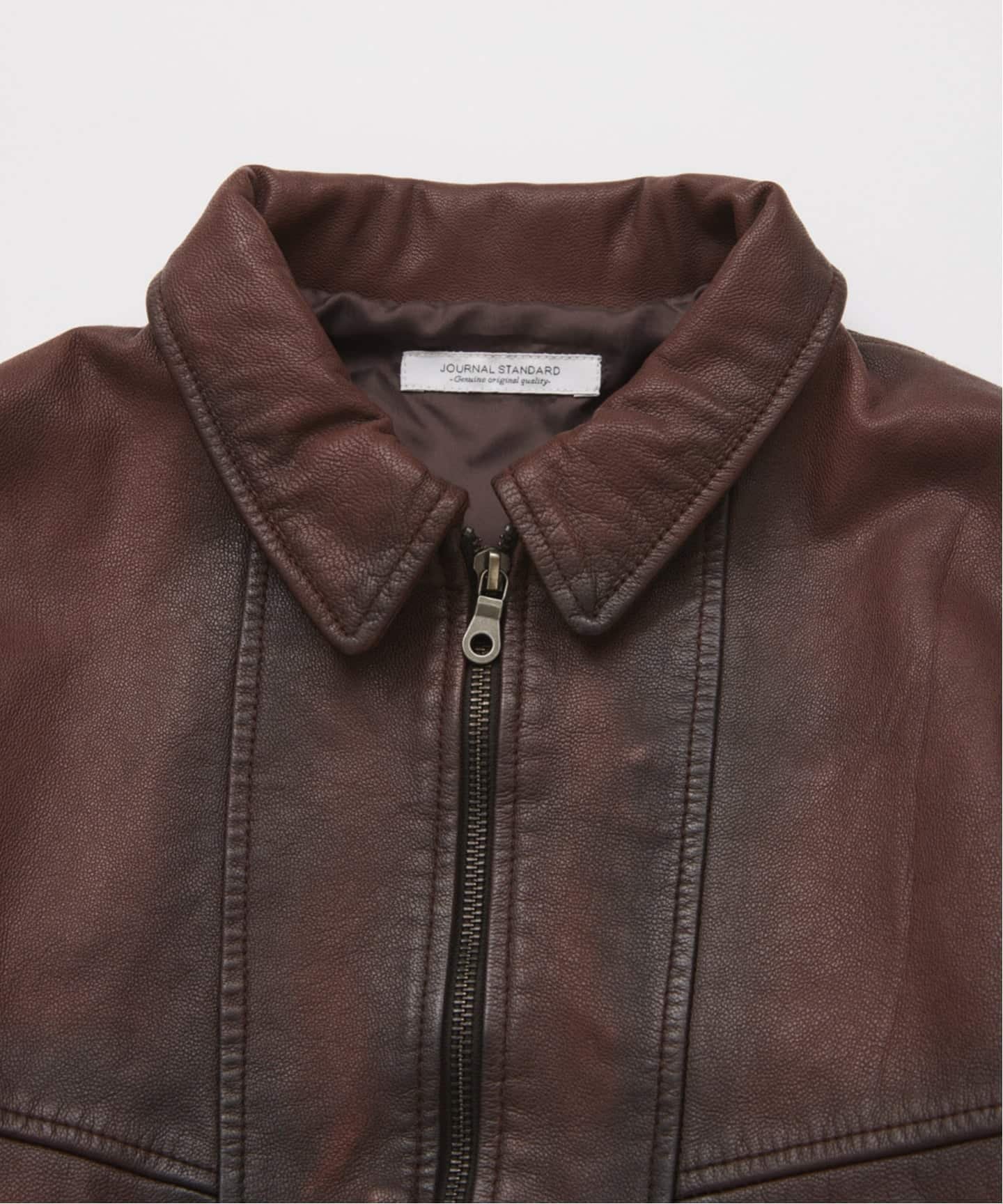 JOURNAL STANDARD｜ゴート レザー エイジング ダッド ブルゾン