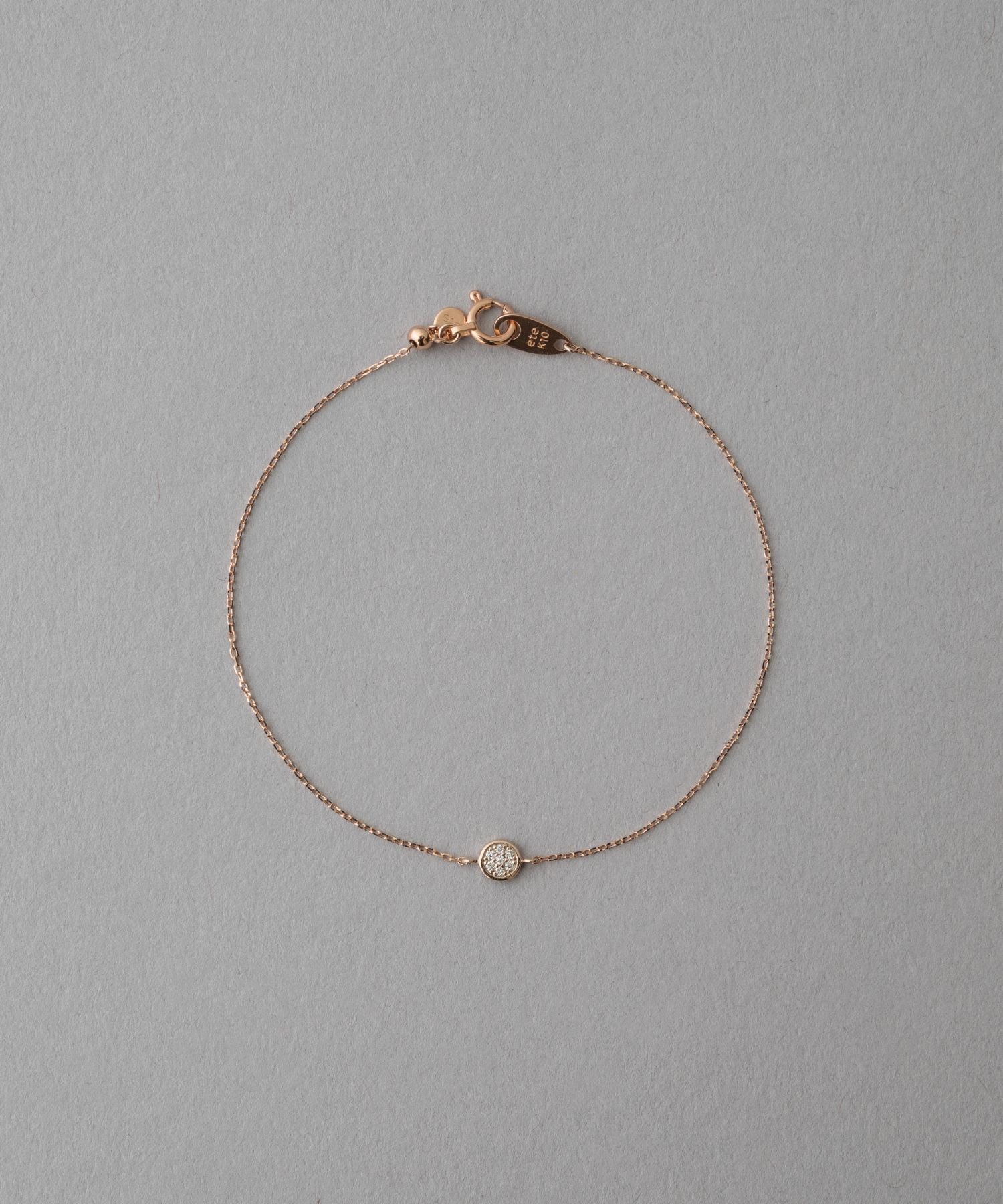 ete｜K18YG フルール ブレスレット(誕生石 5・7・9月) | Rakuten