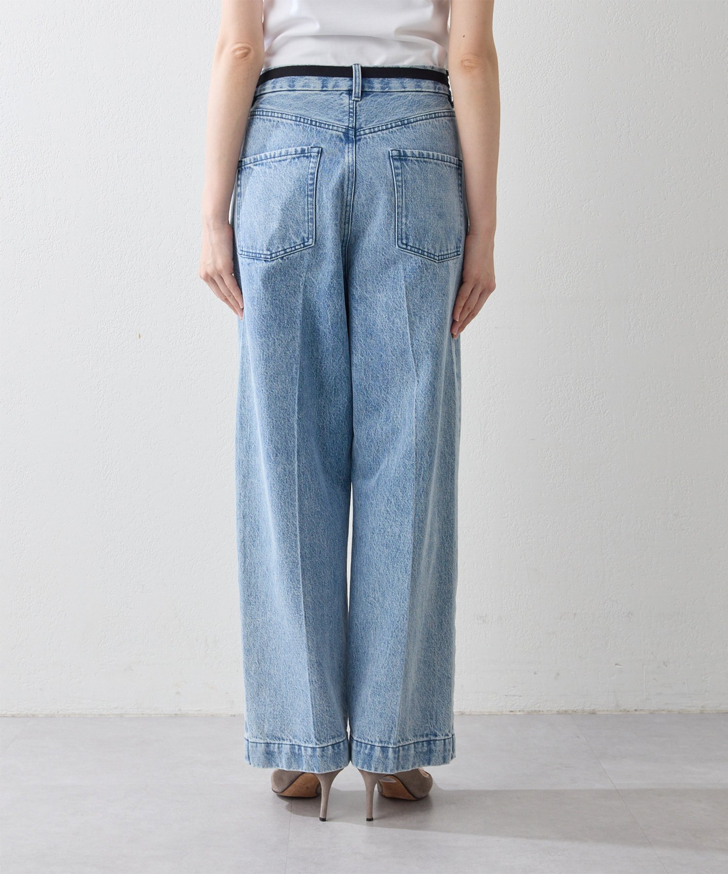 Whim Gazette｜センタープレスデニムパンツ | Rakuten Fashion(楽天