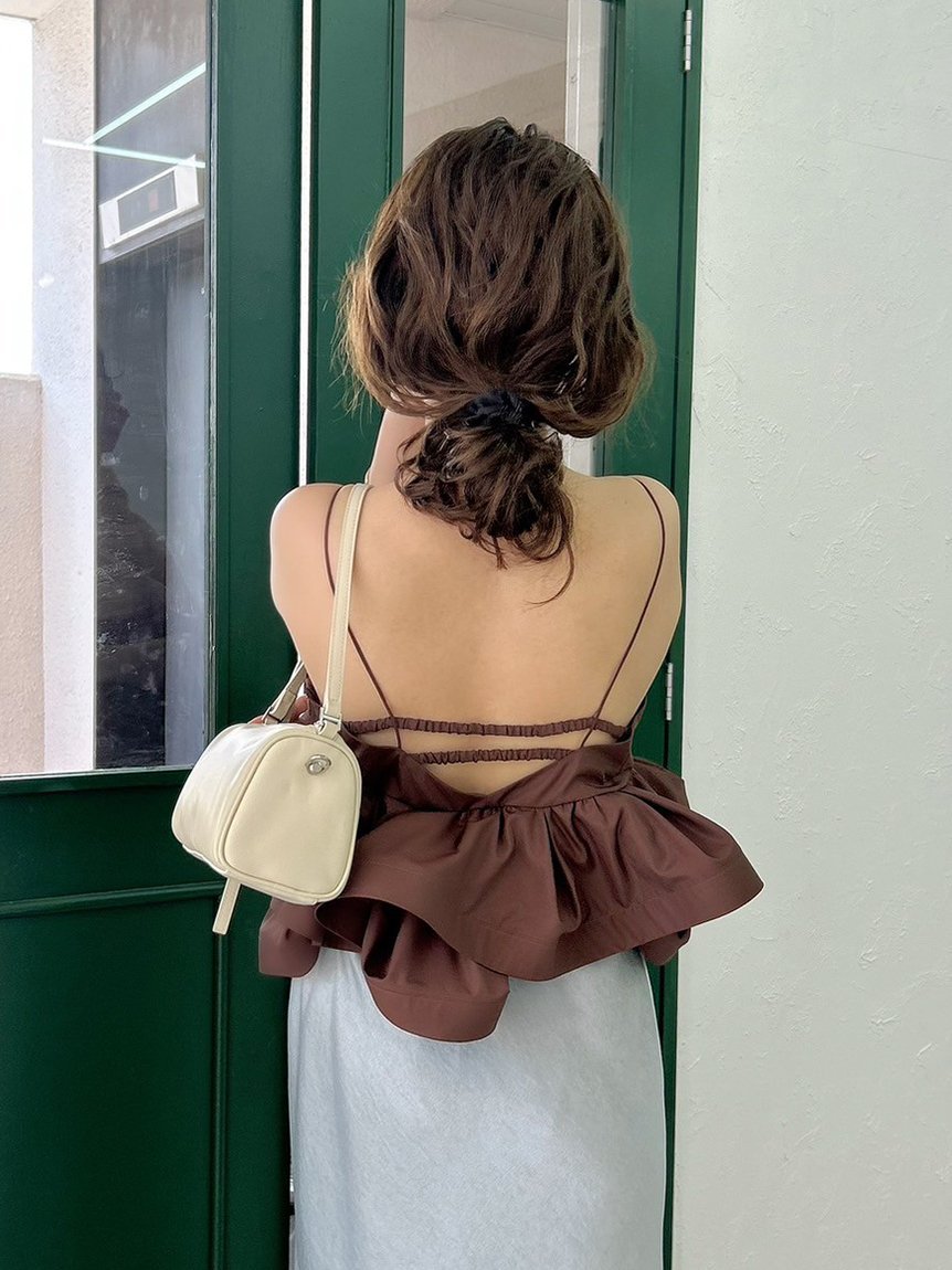 FRAY I.D｜ラッフルヘムデザインキャミソール | Rakuten Fashion(楽天