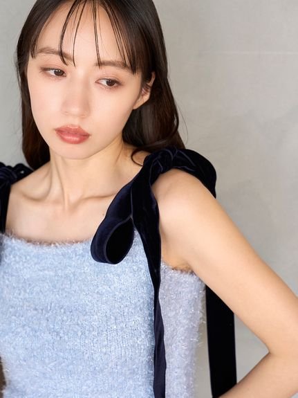 SNIDEL｜ラメニットアンサンブルプルオーバー【カンヘウォン着用