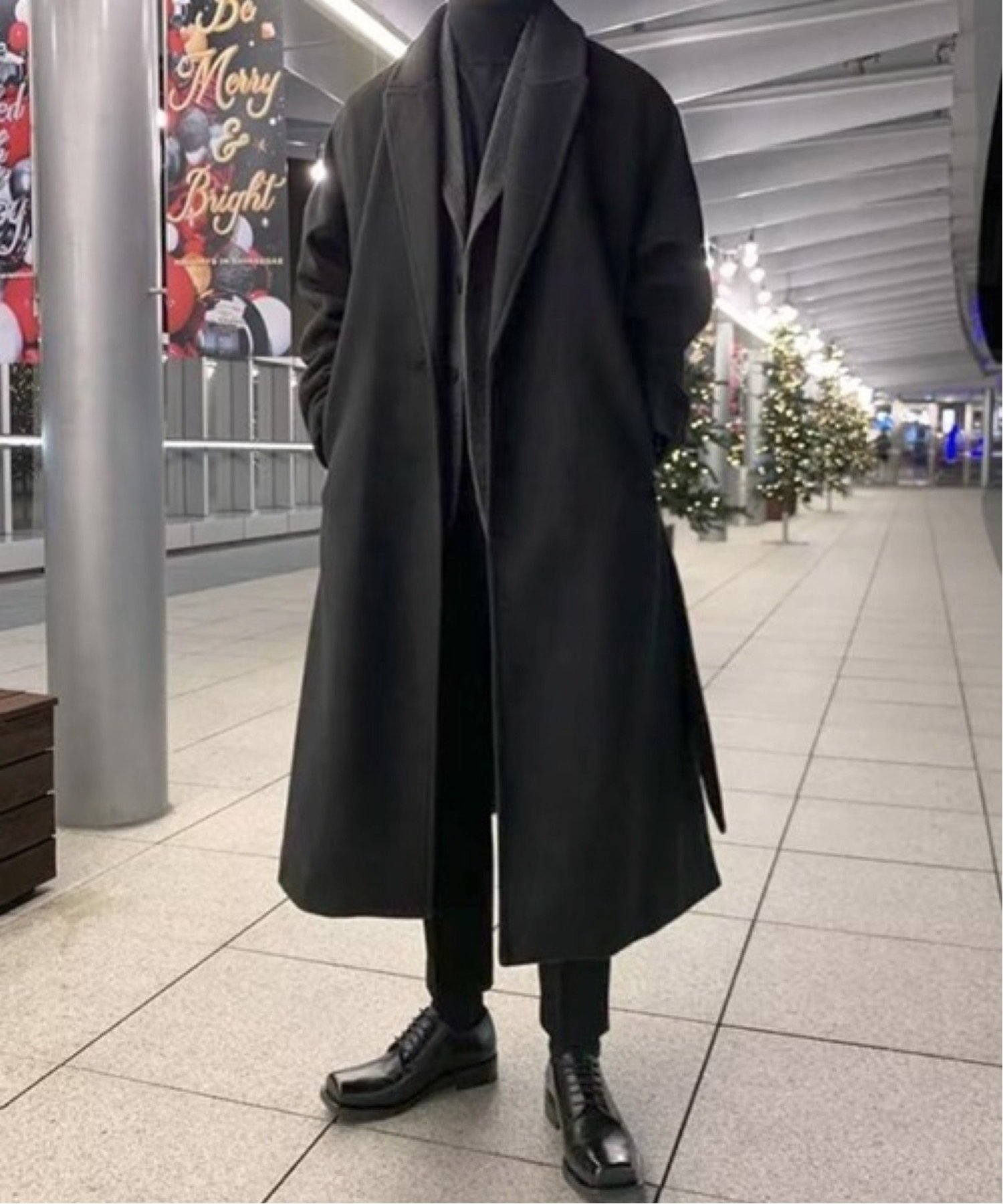 CERCA｜NOWLE/(M)【NOWLE】ウエストコード付き ロング丈 チェスター