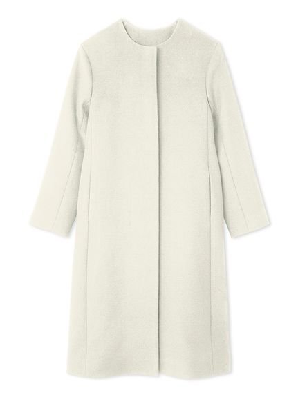 CELFORD｜カシミヤ混ノーカラーコート | Rakuten Fashion(楽天