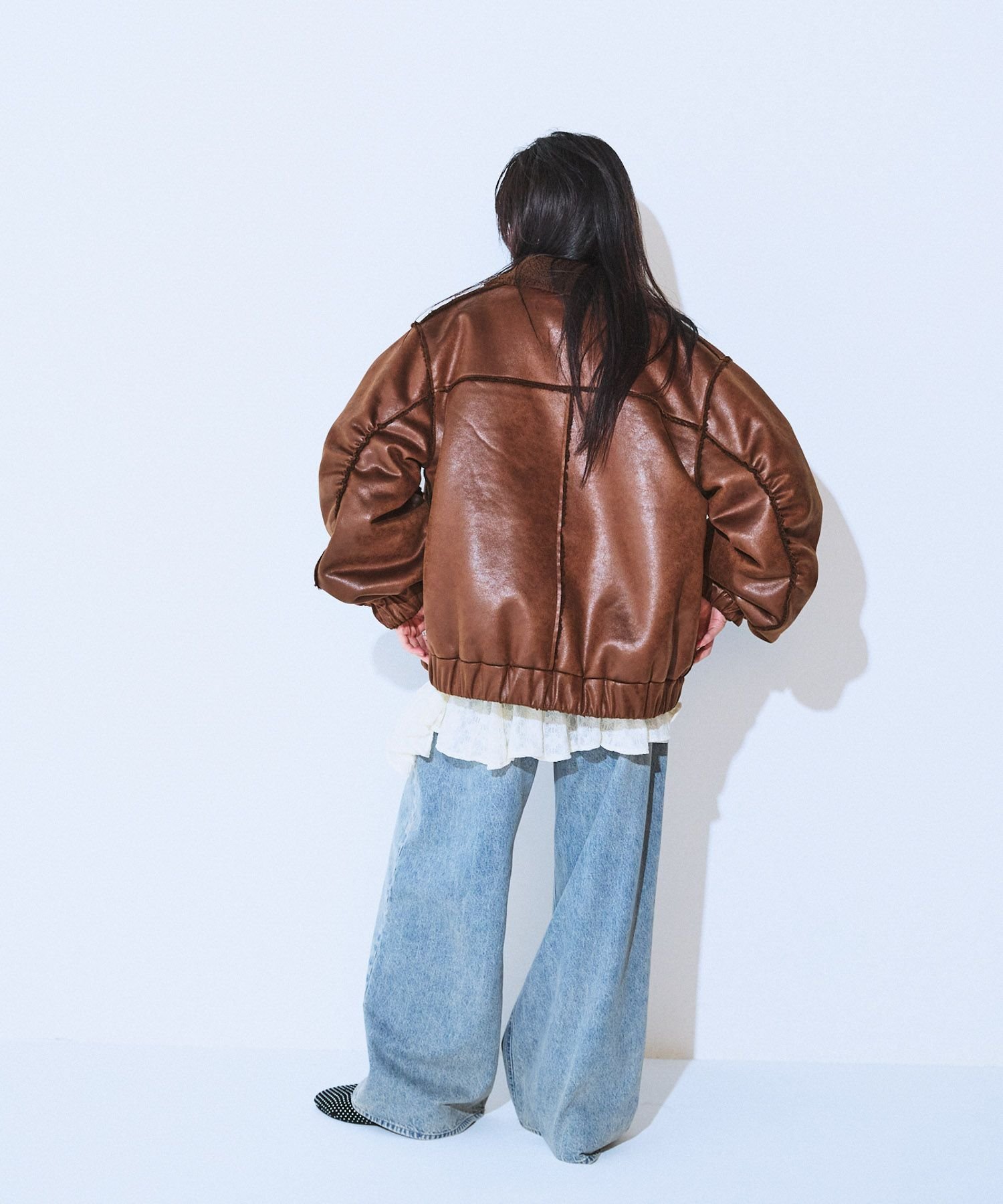 JEANASIS｜リバーシブルモンスターブルゾン【見た目以上の軽さ