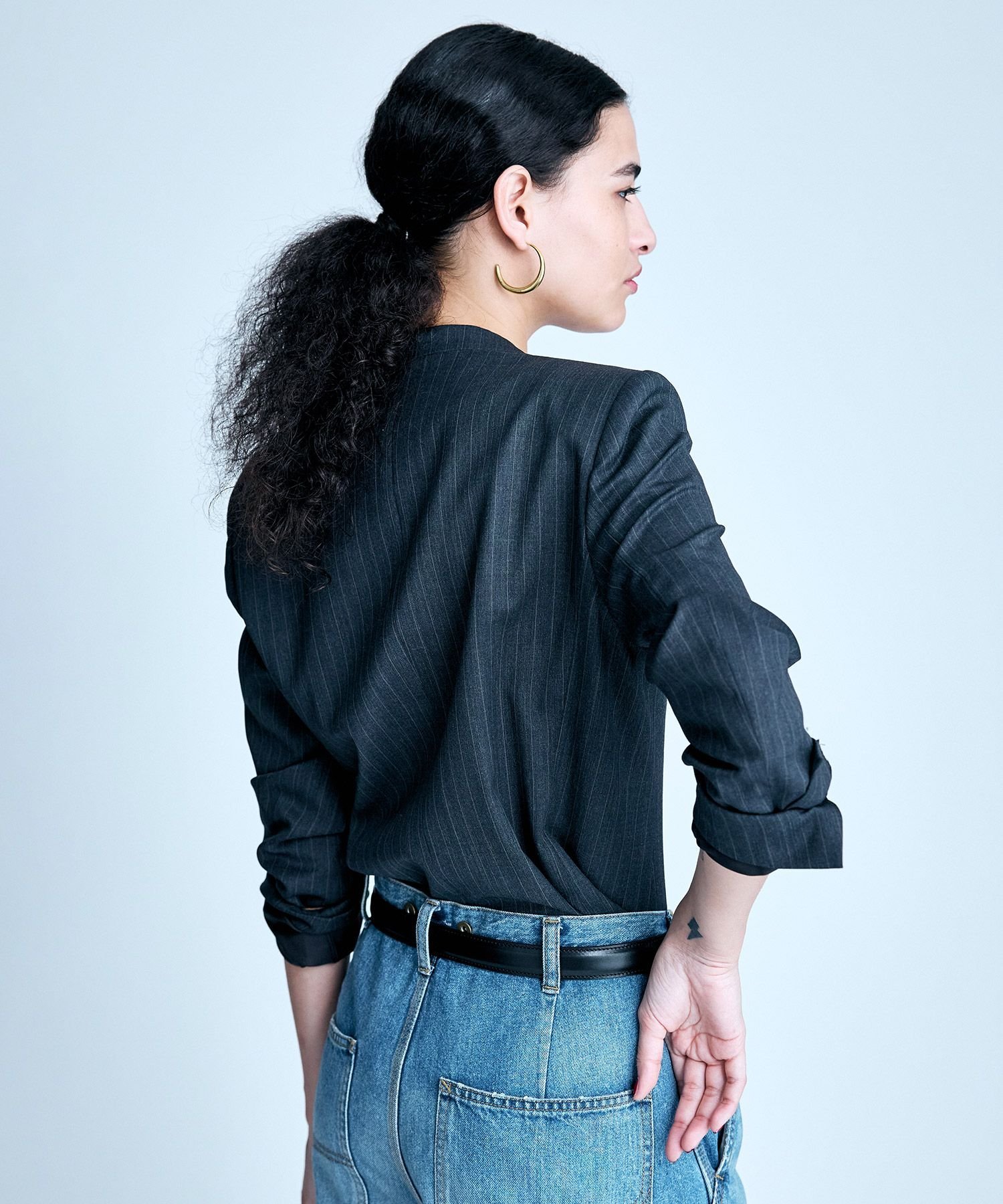 BRILL｜【新色追加】ウールピンストライプジャケット2 | Rakuten