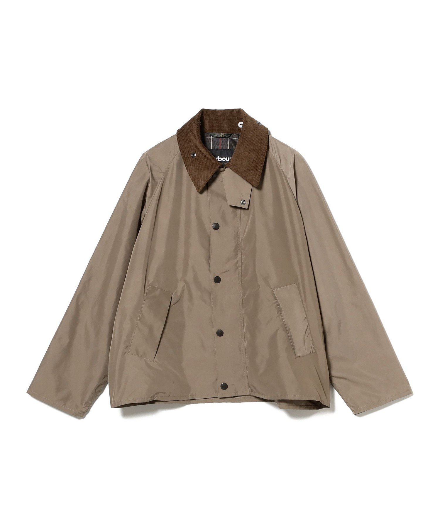 BEAMS MEN｜【別注】Barbour / TRANSPORT ポリエステル メモリーツイル