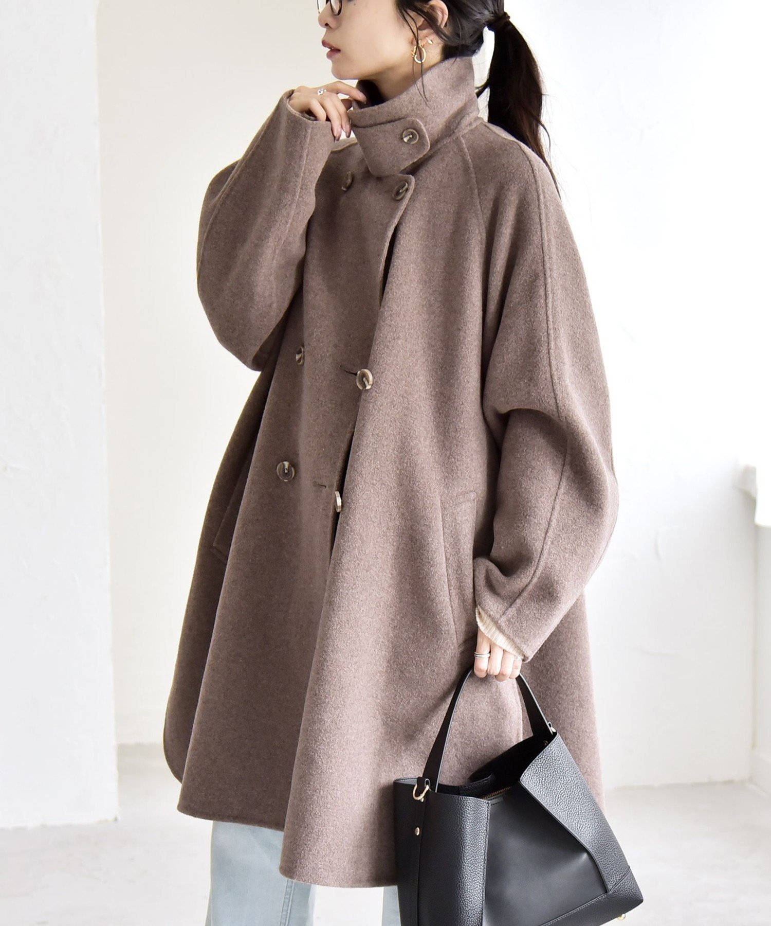 SHIPS｜quaranciel: リバー スタンド & テーラード ダブルブレスト A