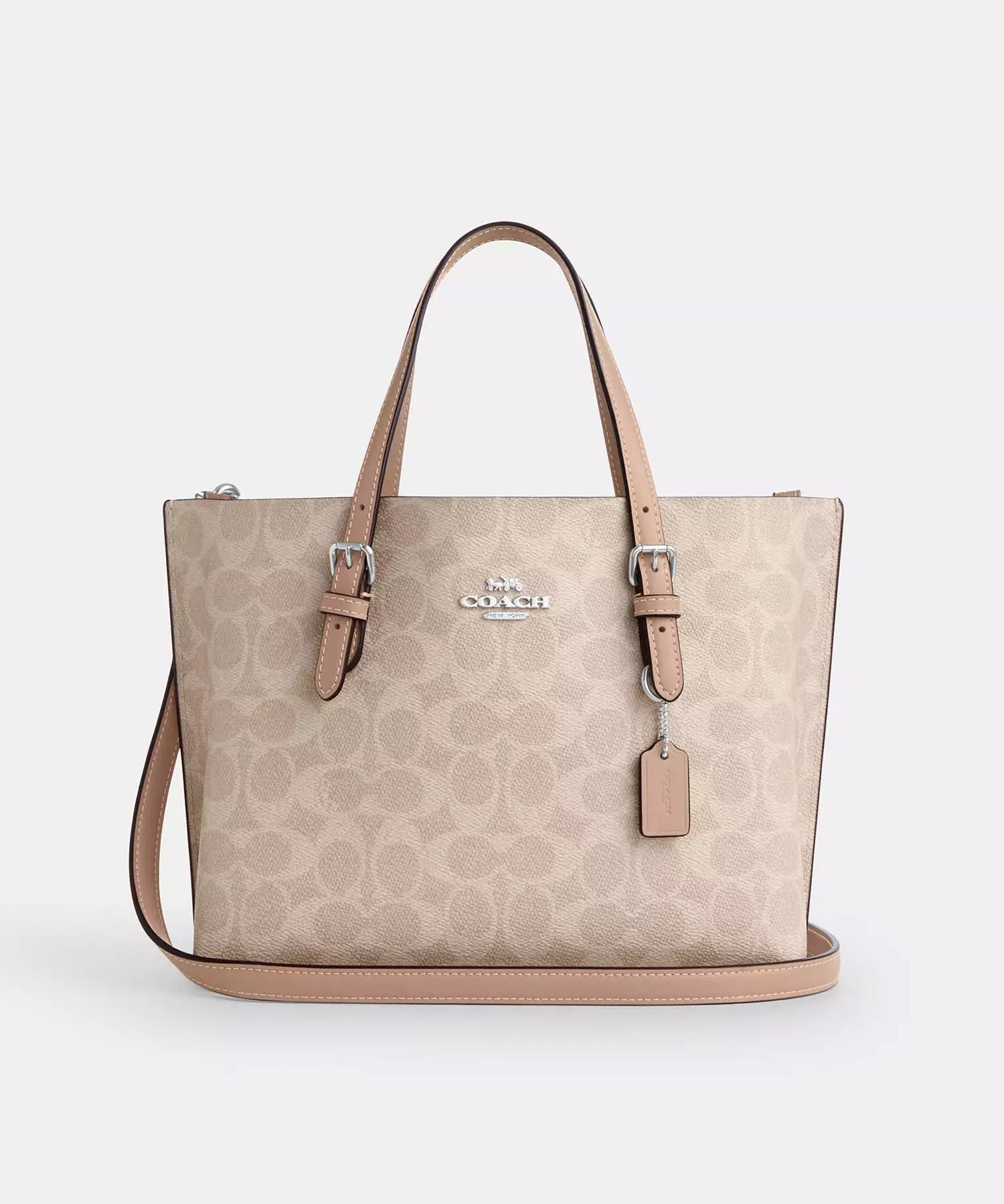 COACH OUTLET｜モリー トート バッグ 25・シグネチャー キャンバス