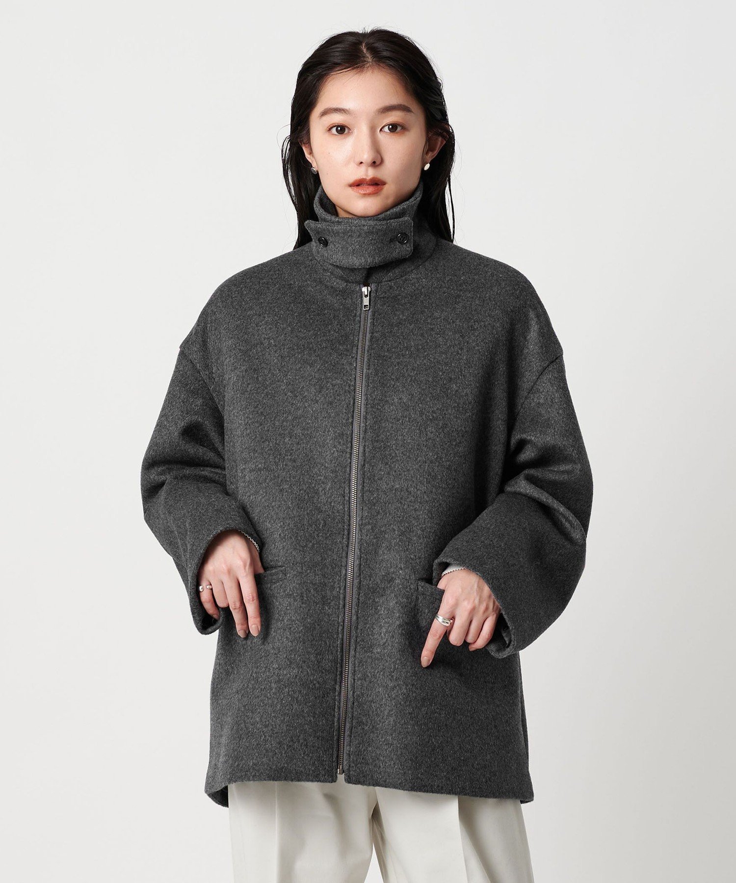 marw コクーンジップコート　2025aw UNITED ARROWS｜<MARW UNITED ARROWS>コクーン ジップ コート