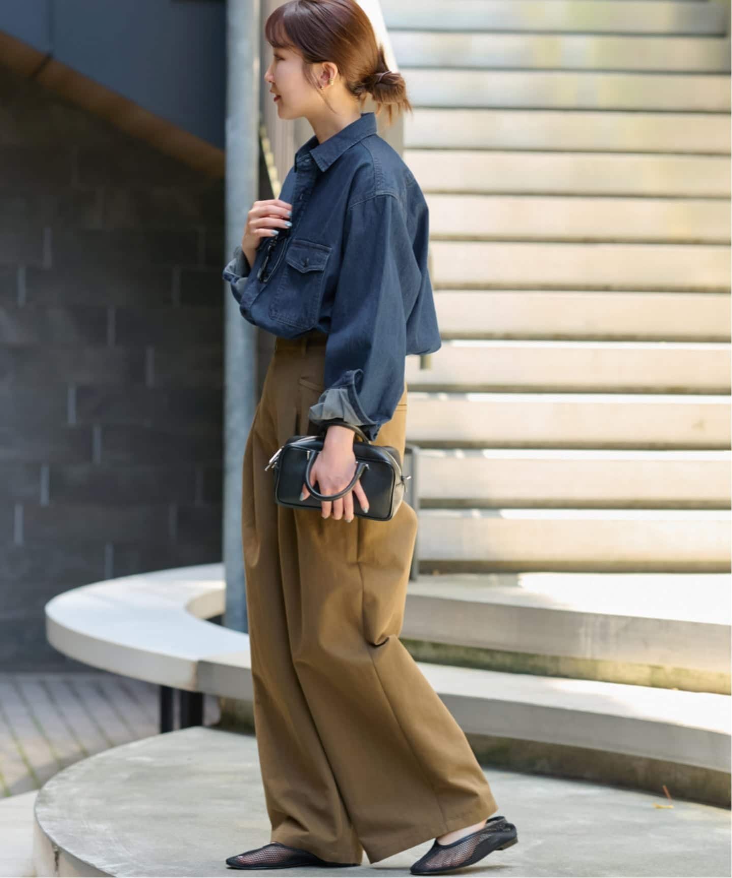 JOURNAL STANDARD relume｜《追加4》9oz デニムワークシャツ | Rakuten