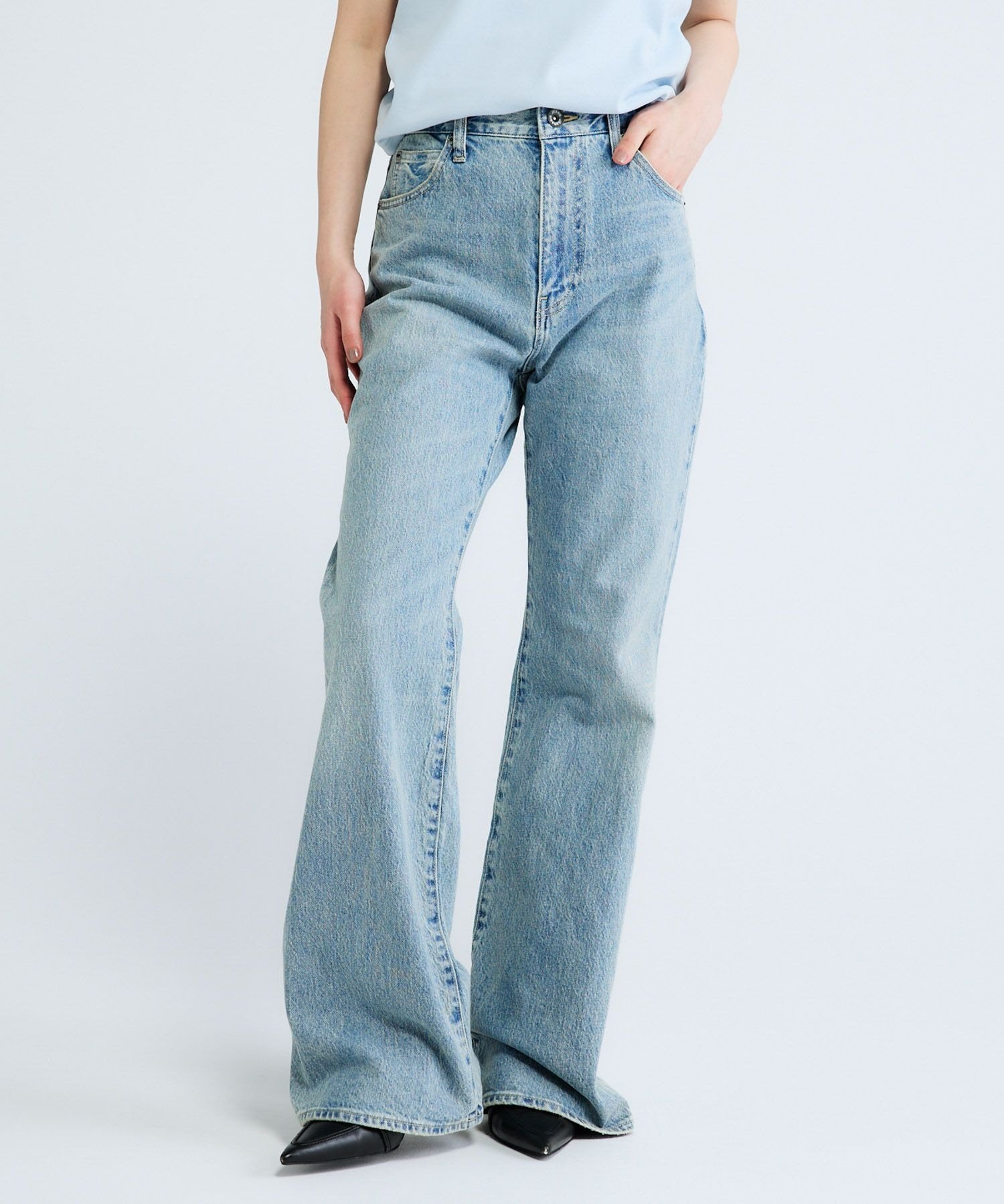 JEANASIS｜コットンフィットフレアデニム | Rakuten Fashion(楽天