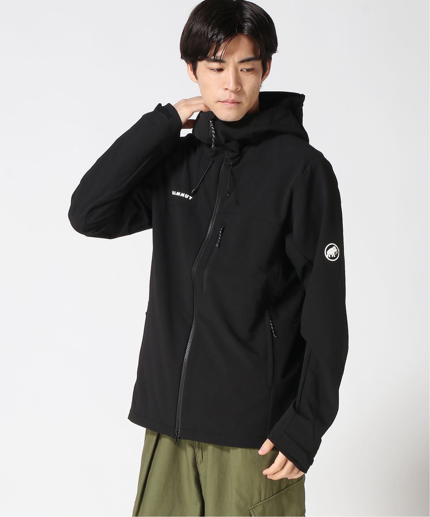 MAMMUT｜MAMMUT/(M)【公式】トレッカーズ ソフトシェル フーデッド