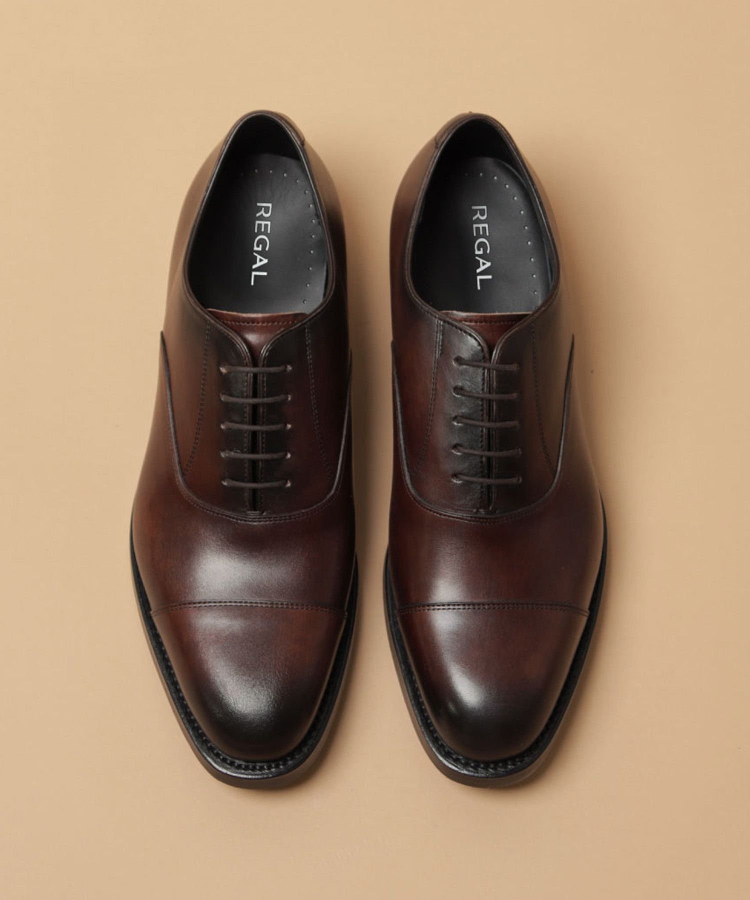 REGAL FOOT COMMUNITY｜リーガル 01HL ストレートチップ ダーク