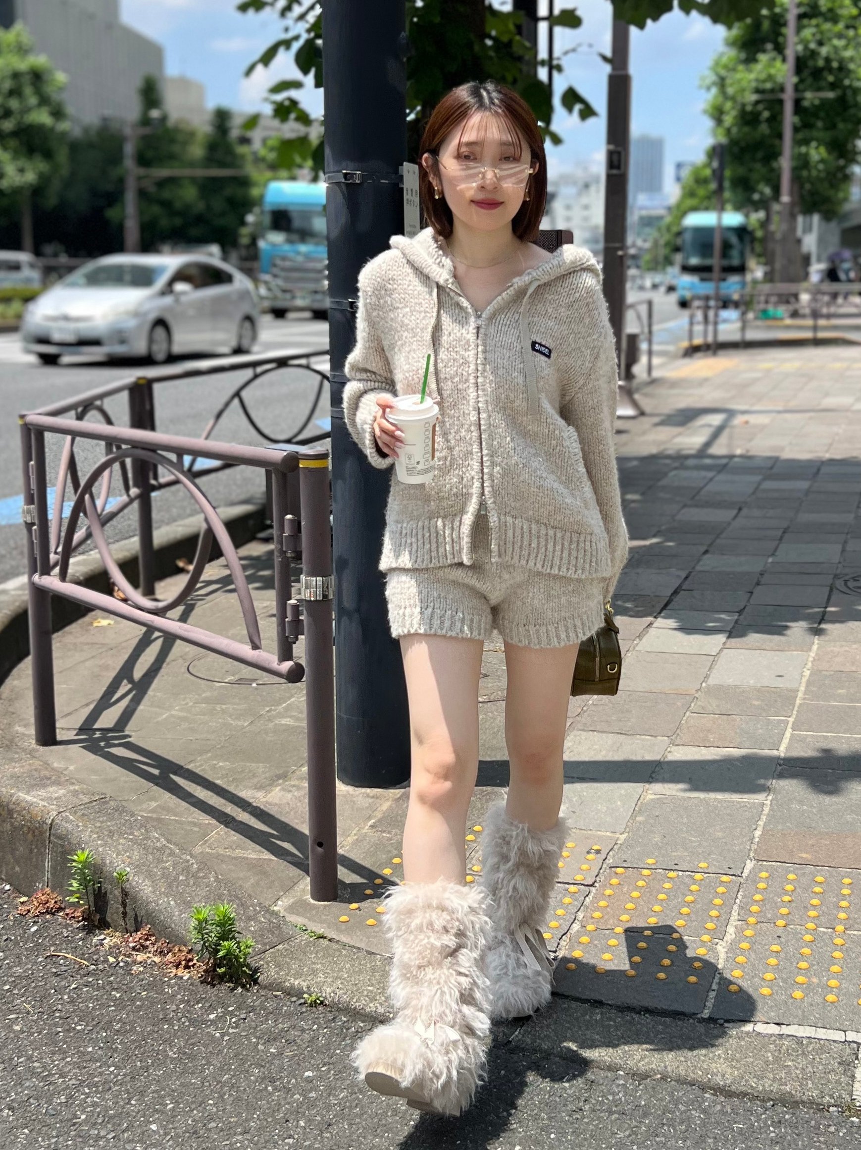 SNIDEL｜ロービングニットフーディー | Rakuten Fashion(楽天