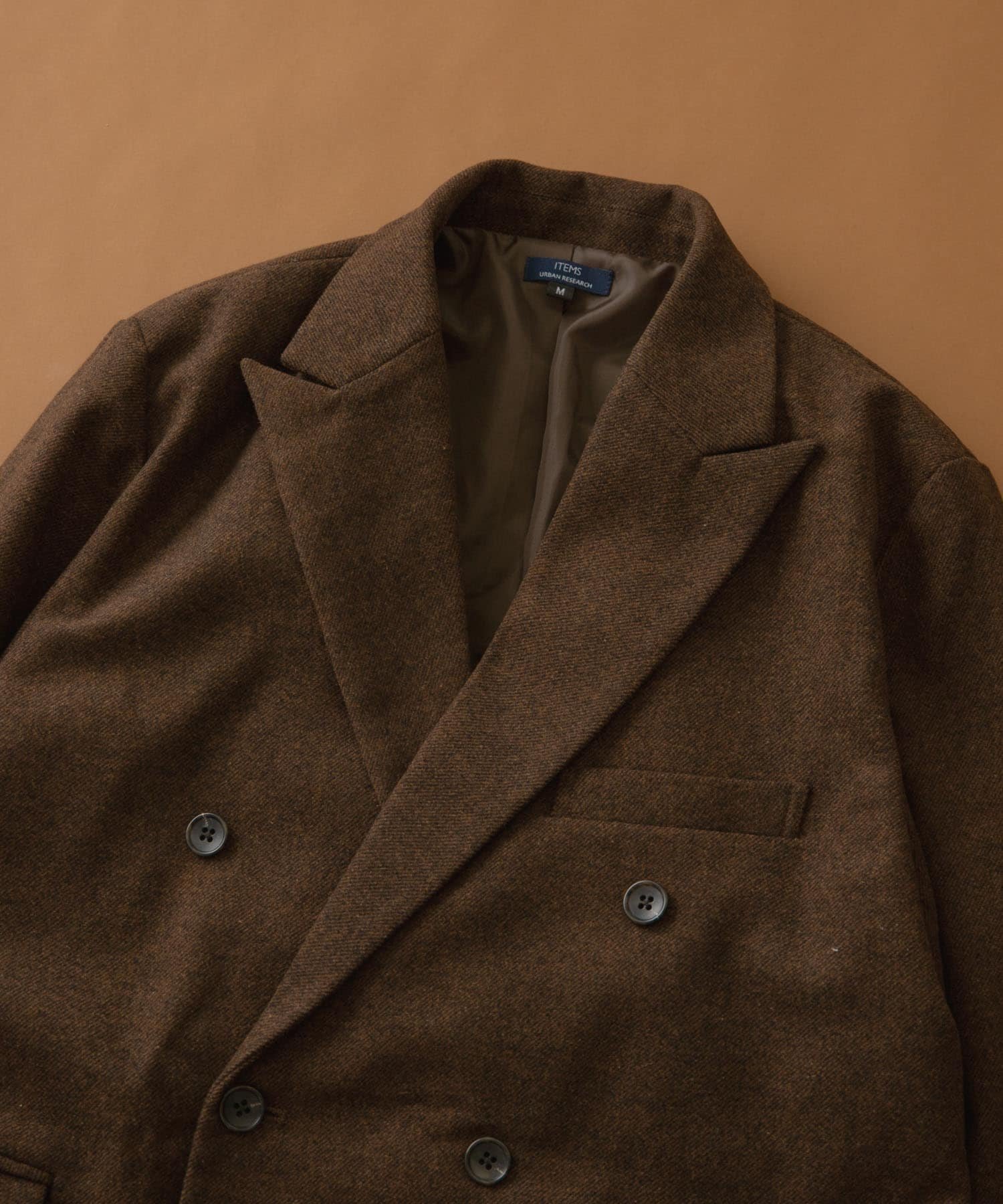 URBAN RESEARCH ITEMS｜ウール混ダブルブレストジャケット | Rakuten