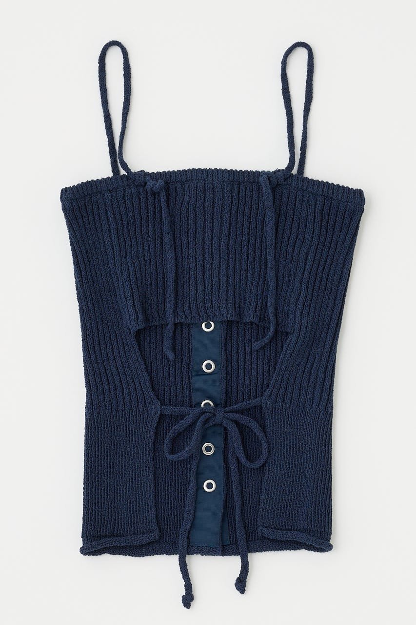 moussy｜FRONT BUTTON ニットキャミ | Rakuten Fashion(楽天