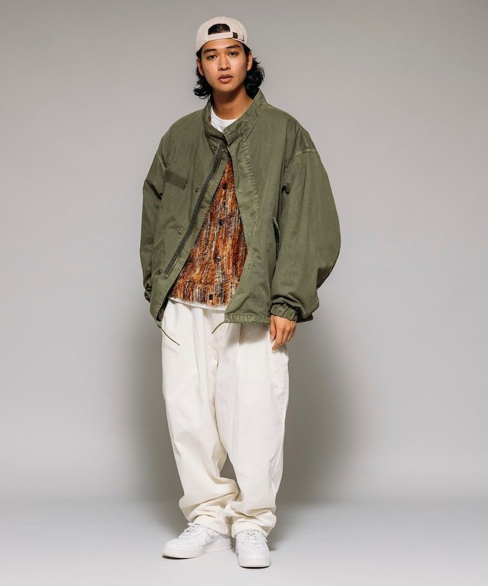 FREAK'S STORE｜フェード加工 M65 ショートモッズコート LINER SET