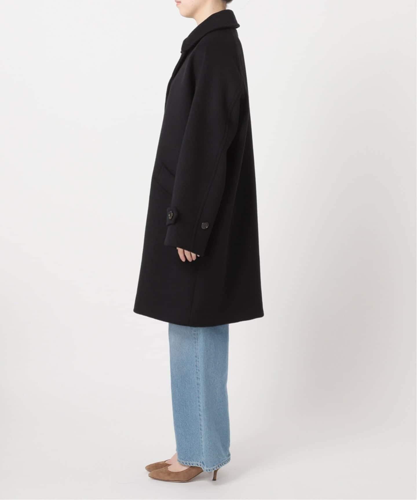 FRAMeWORK｜≪追加≫ラムウールMIXシャルムバルカラーコート 4