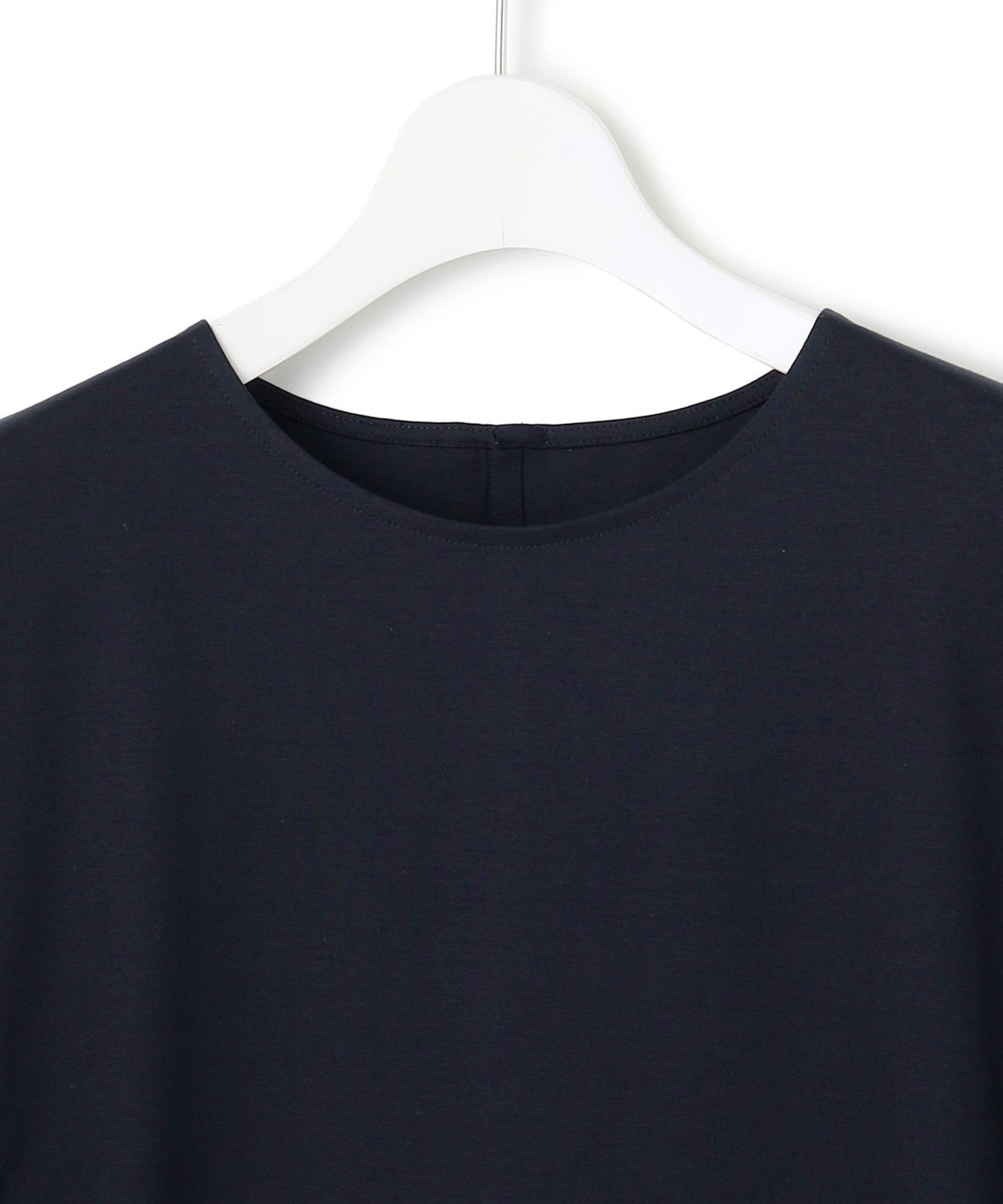 23区｜【汗じみ防止加工】スカーフプリントコンビ フレンチスリーブ