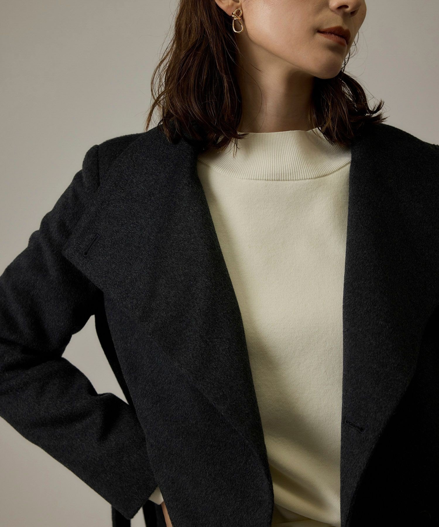 ROPE'｜プレミアムカシミヤ ロングコート | Rakuten Fashion(楽天