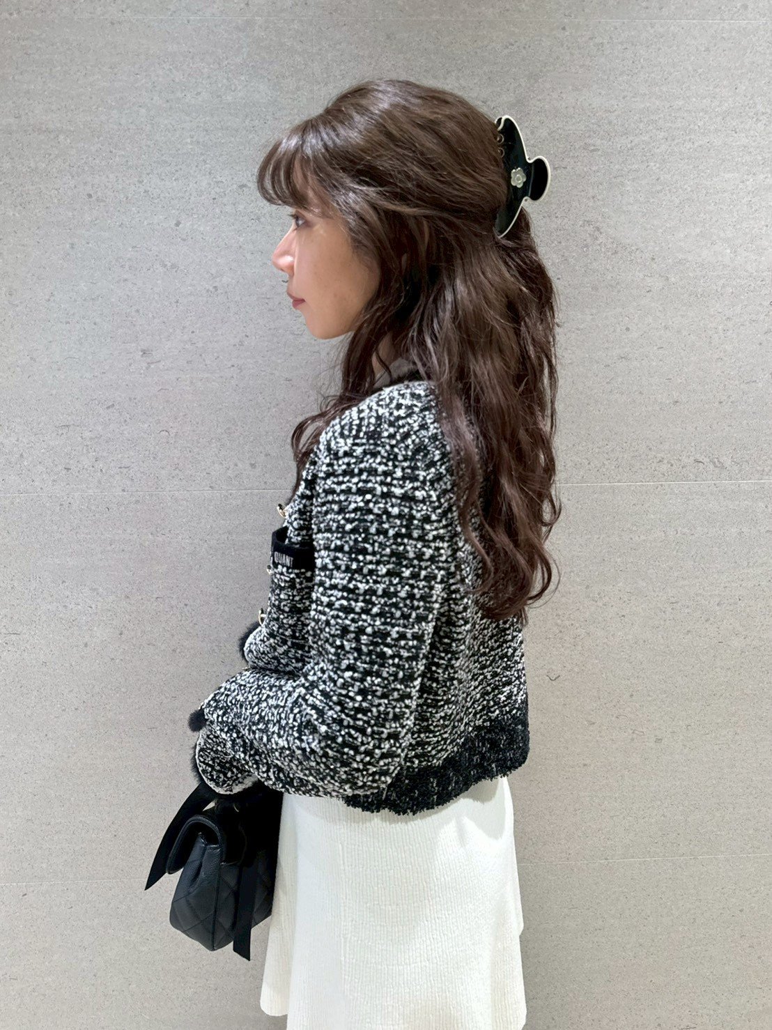 LILY BROWN｜【LILY BROWN×MARY QUANT】ツイードニットジャケット