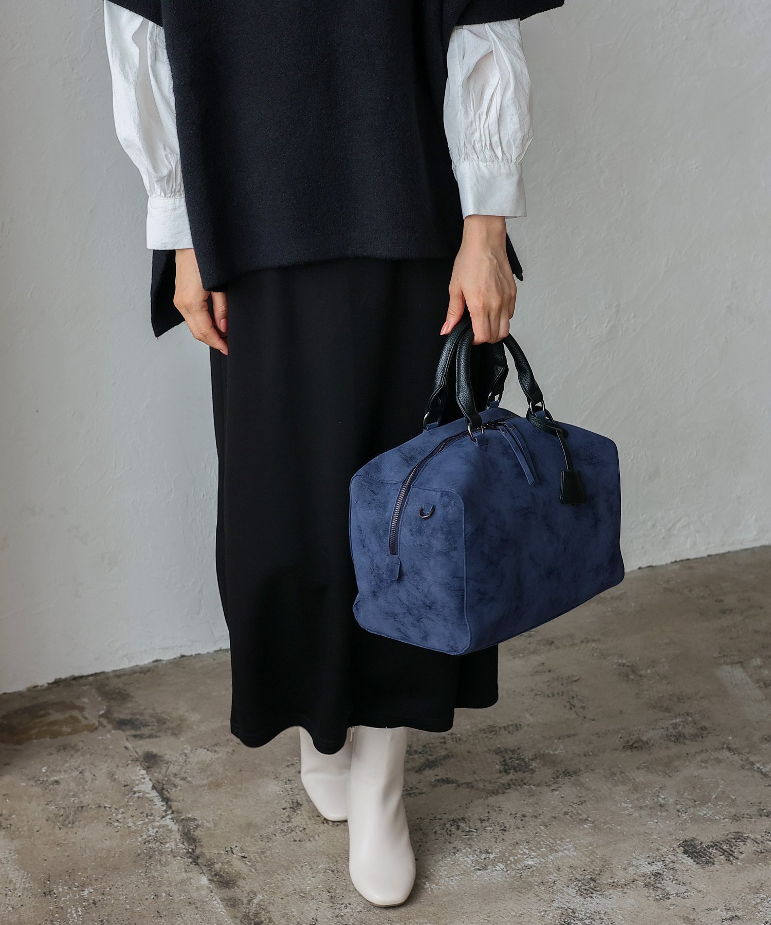 楽天市場】ネイビー スエード（レディースバッグ｜バッグ）：バッグ