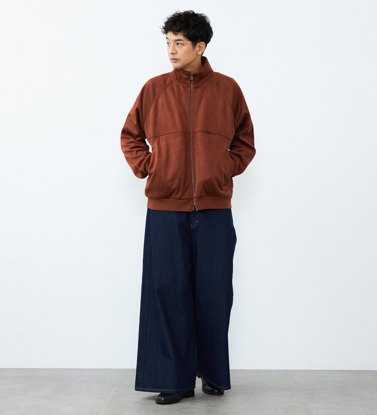 EDWIN ONLINE MALL｜Lee スエードフリース ジップアップジャケット