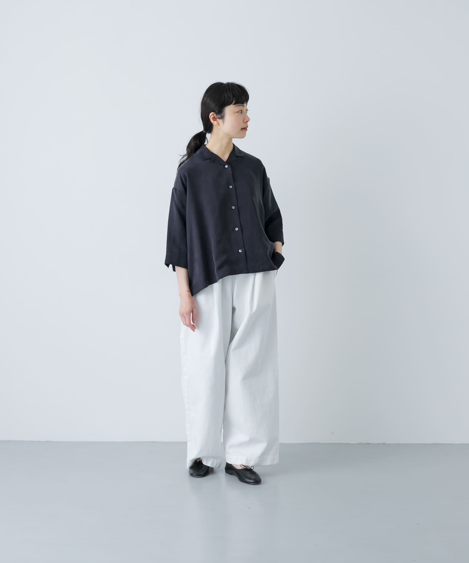 かぐれ｜ホワイトデニムワイドパンツ | Rakuten Fashion(楽天