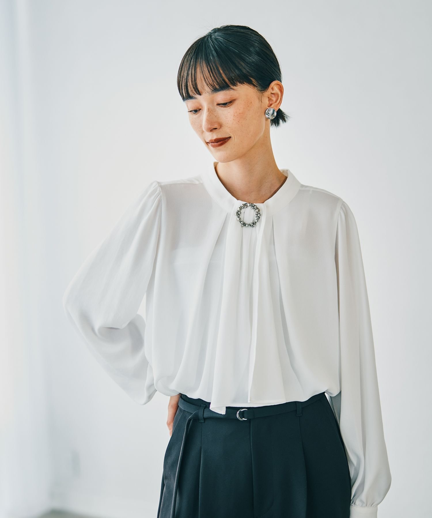 LEPSIM｜【入卒式/セレモニー】2WAYボウタイブラウス | Rakuten