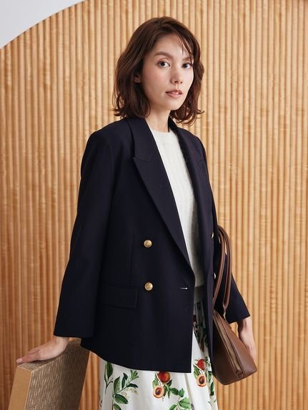 Mila Owen｜金釦ダブルブレストブレザー | Rakuten Fashion(楽天